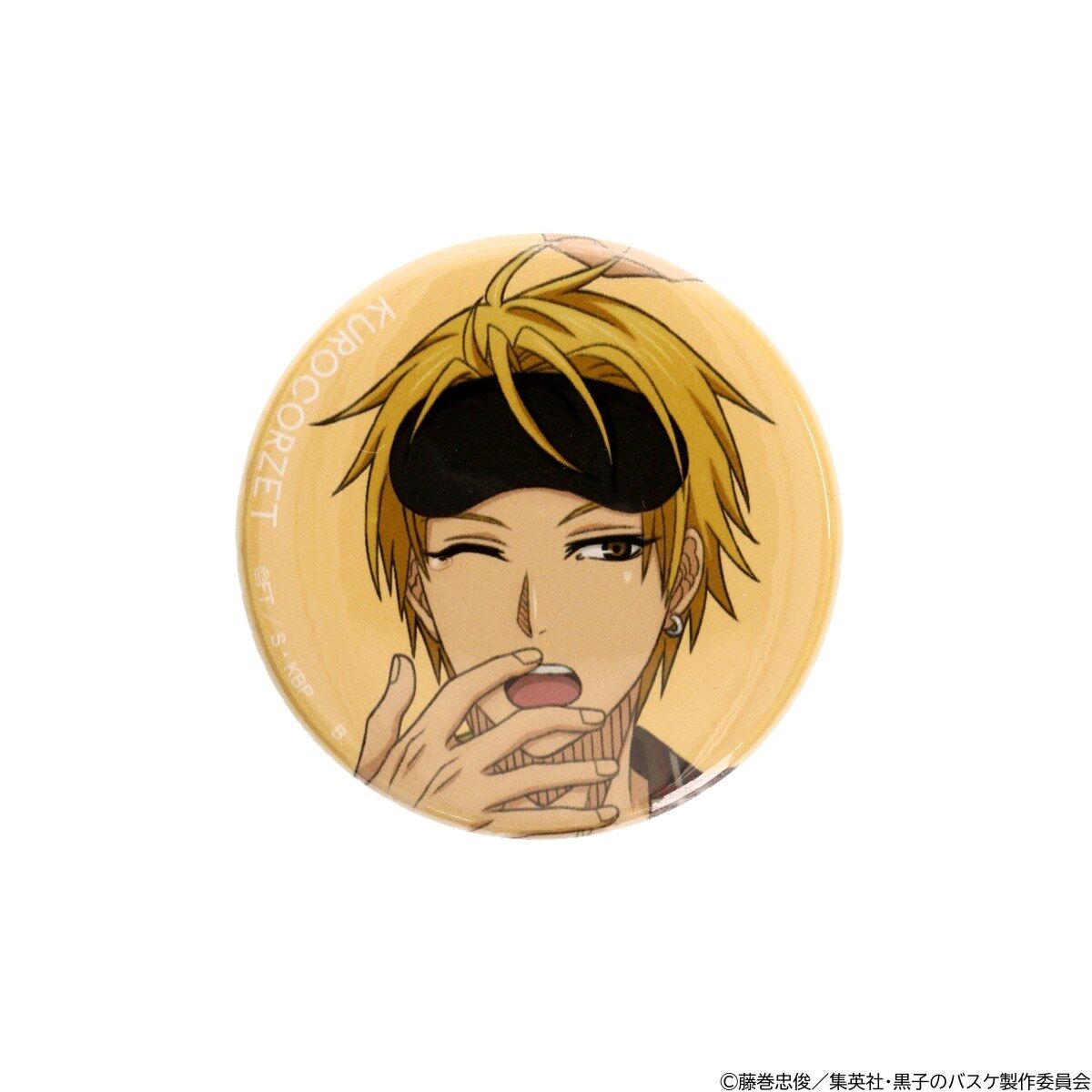 ハピクロ！】黒子のバスケ KUROCORZET メモリアル缶バッジ＜黄瀬涼太