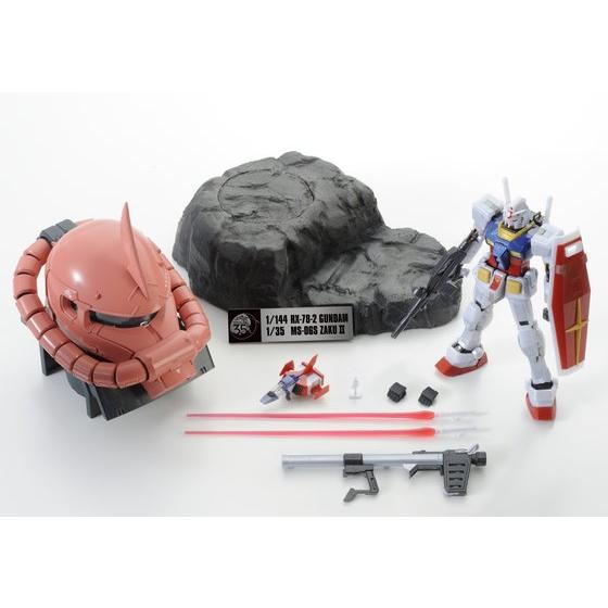 機動戦士ガンダム』35周年！！「ガンダム＆シャア専用ザクヘッド