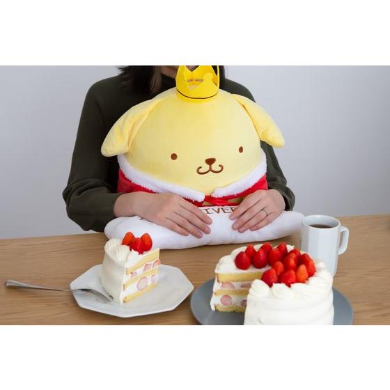 ポムポムプリン25周年記念！ふわふわのぬいぐるみPCクッション登場