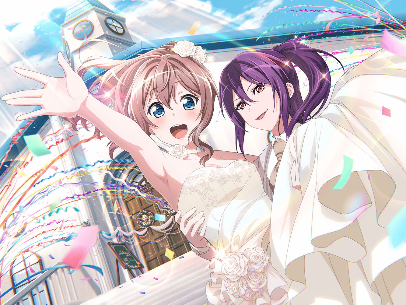 1日だけの新婦] 山吹 沙綾 | バンドリ！ ガールズバンドパーティ！DB