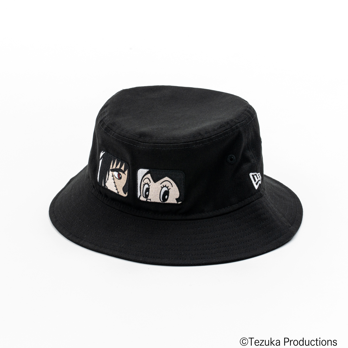 NEWERA バケットハット (黒) Zoom PASONA×ATOM & B・J