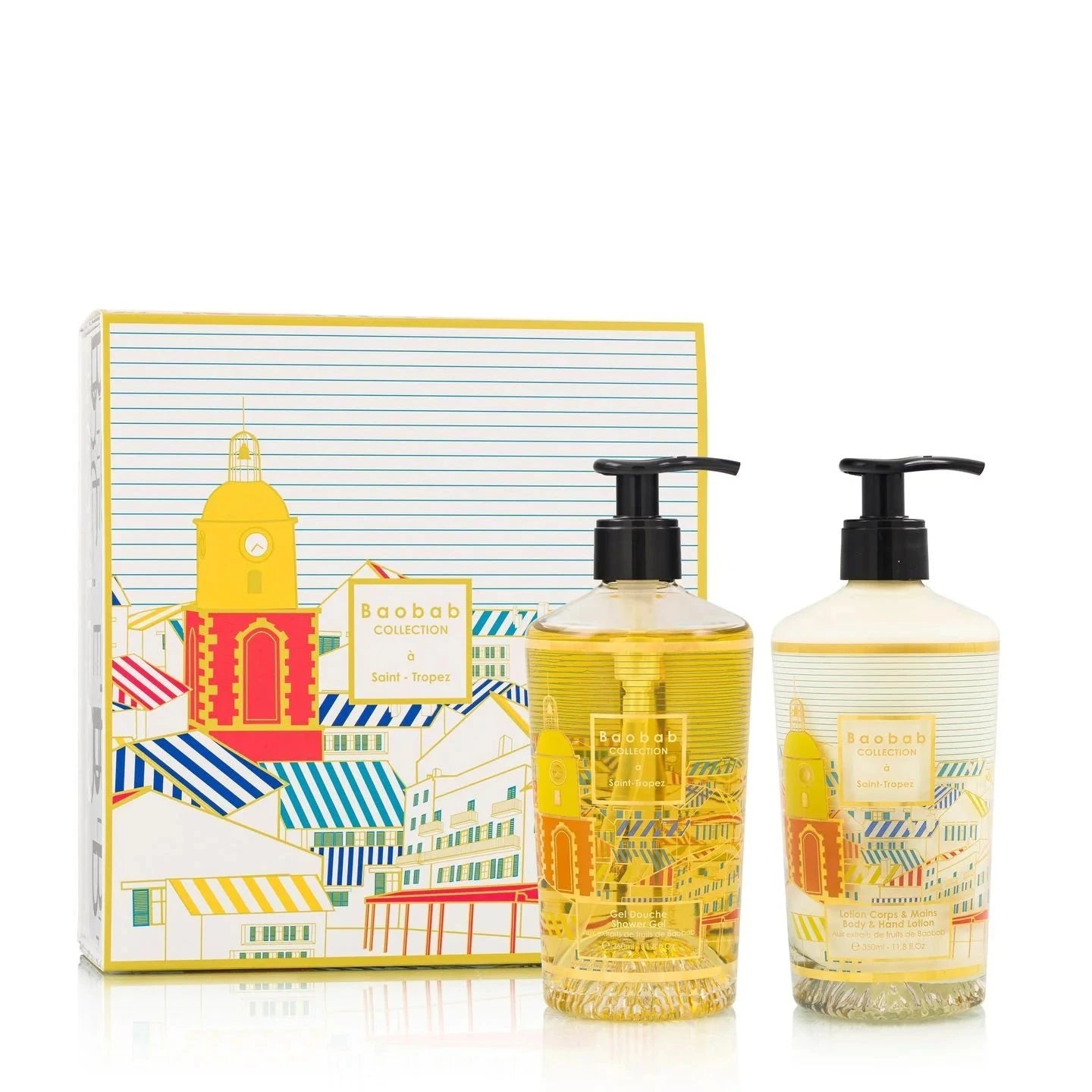 GIFT BOX A SAINT-TROPEZ BODY & HAND LOTION AND SHOWER GEL – Baobab