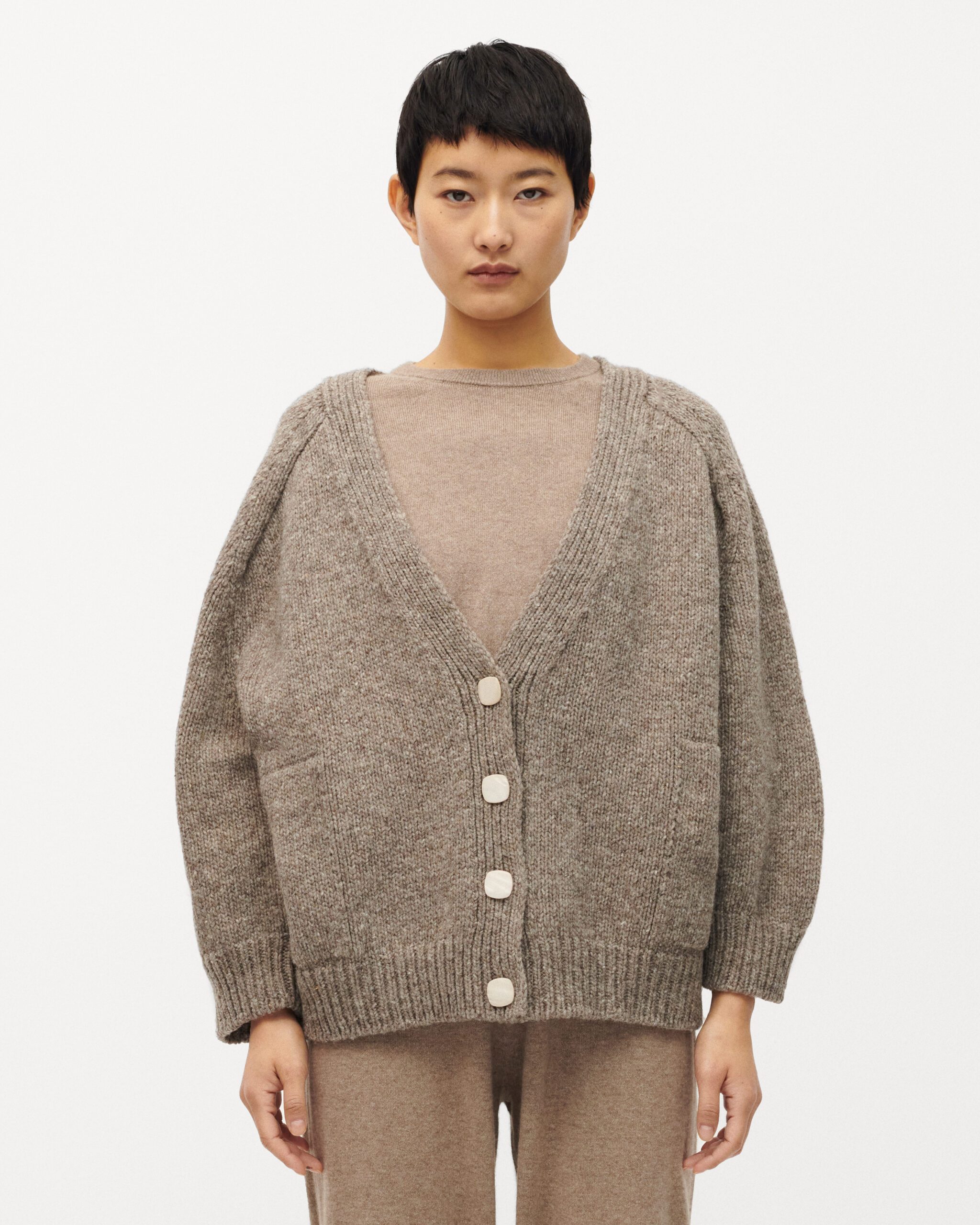 cardigan no51 dark mist – babaà