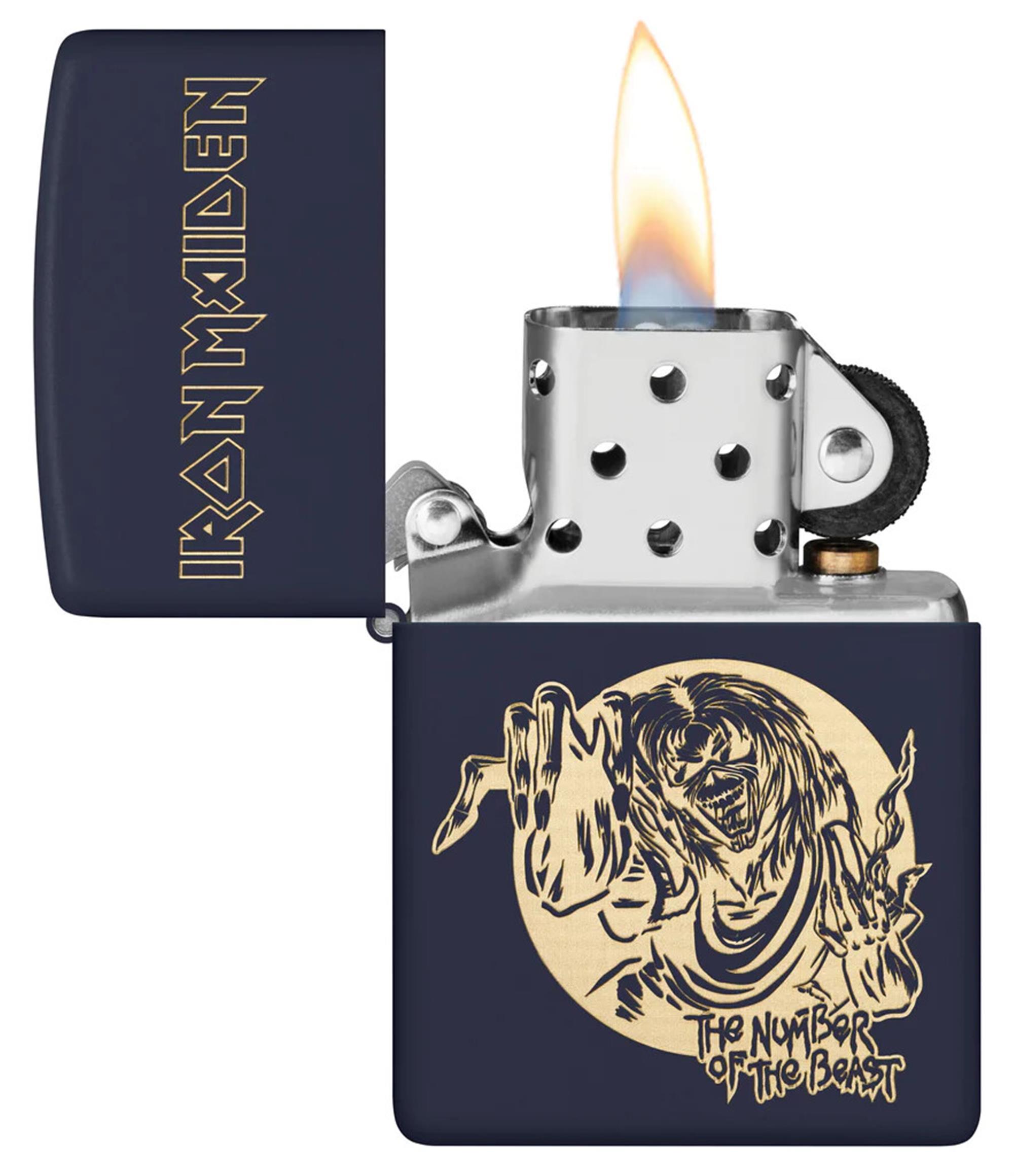 Iron Maiden Number Of The Beast Zippo Novelties | Loudtrax