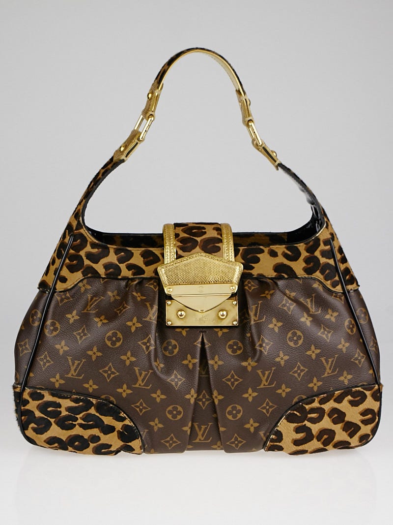 Louis Vuitton Limited Edition Monogram Leopard Polly Bag | Yoogi's