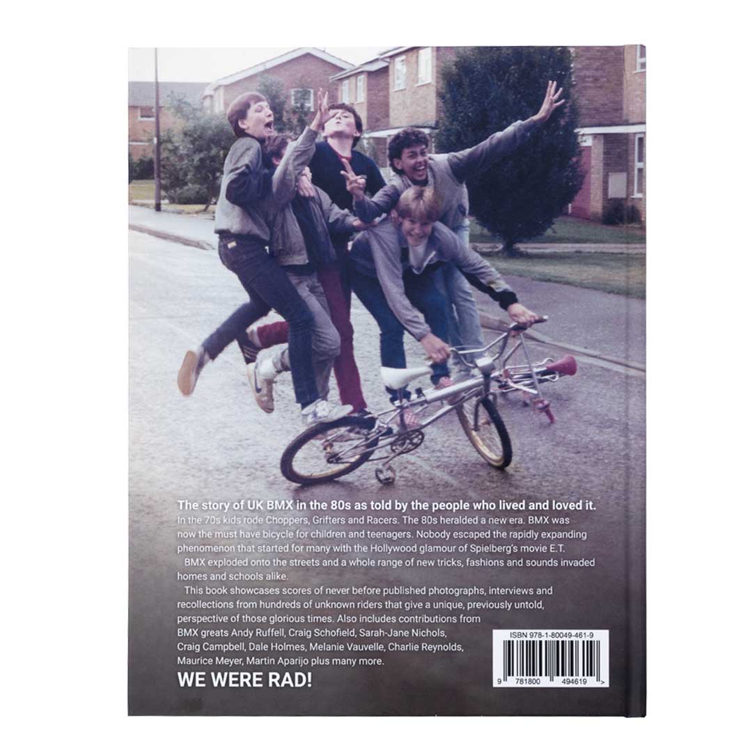 We Were Rad Book | UK BMX history | Backyard BMX