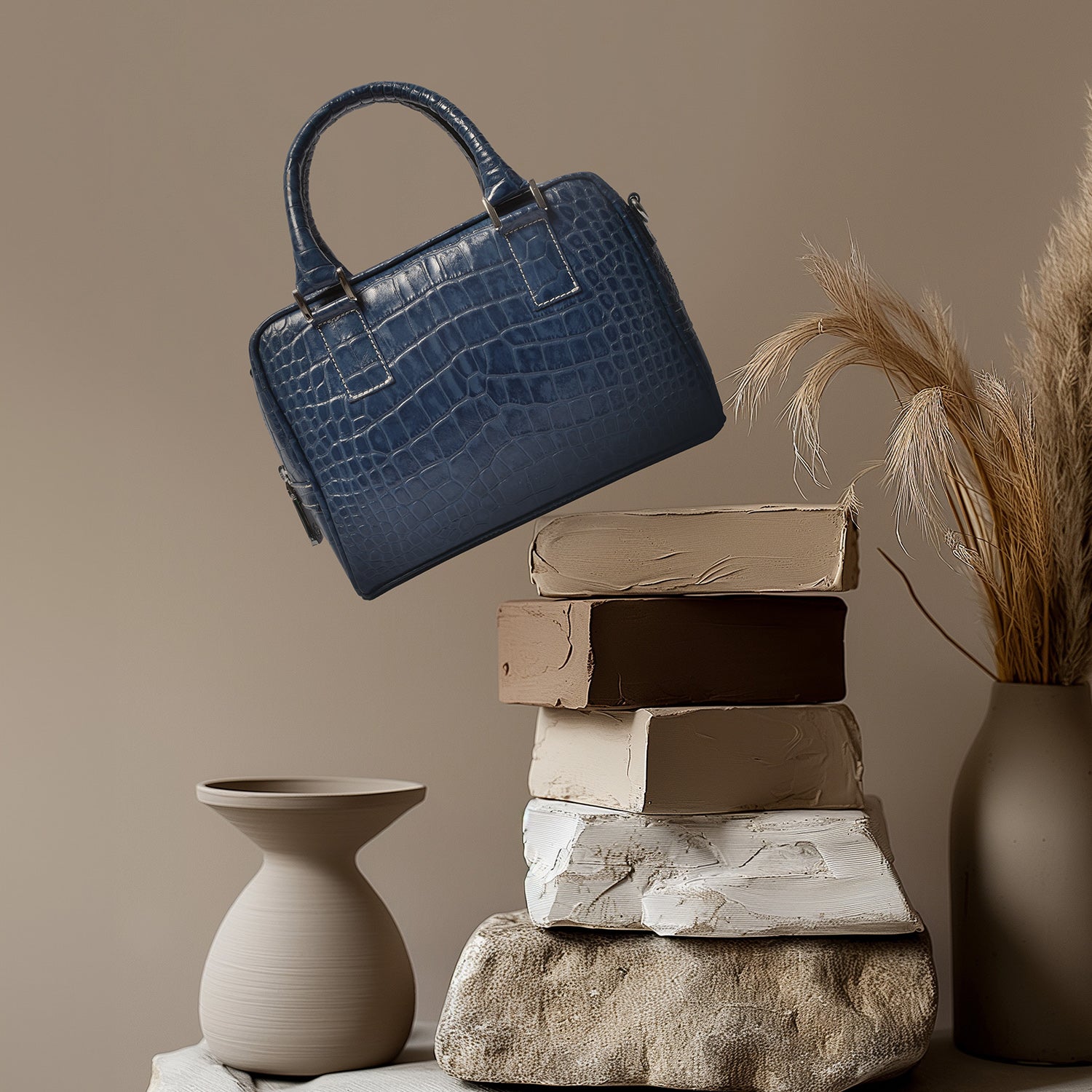 ミニミニブリーフケース（BG-51-11-2407-03）ネイビー｜BajoLugo