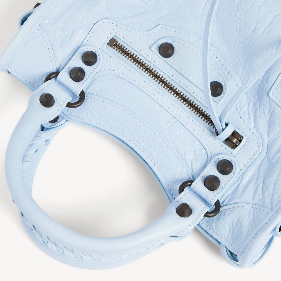 Women's Le City Bag Mini in Cloudy Blue | Balenciaga US