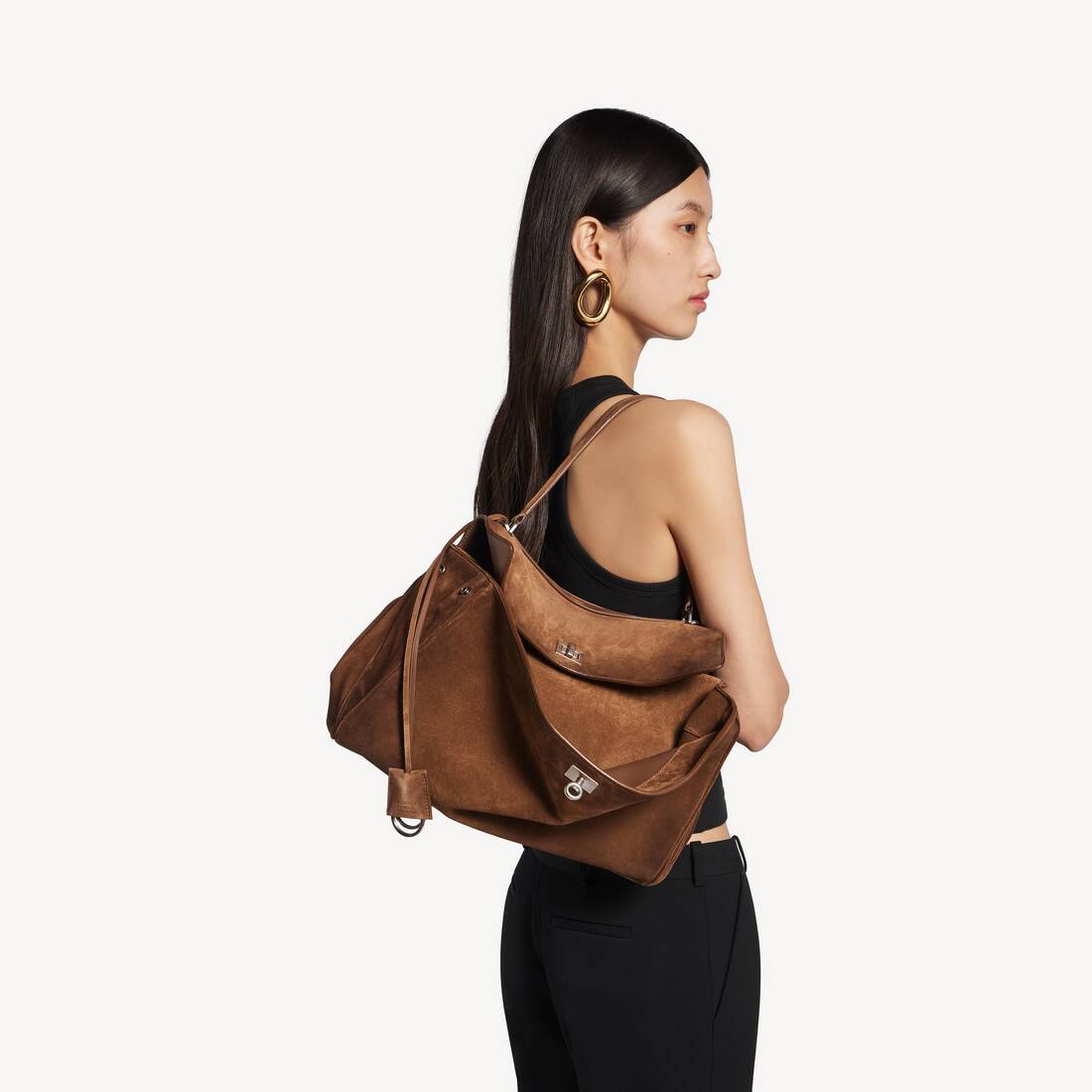 キャメル の ウィメンズ Rodeo ハンドバッグ ミディアム | Balenciaga