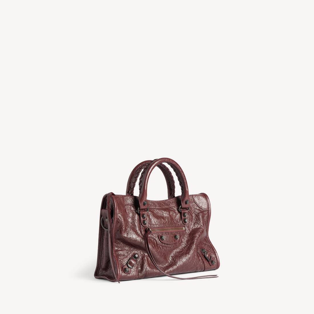 Women's Le City Bag Small in Dark Burgundy | Balenciaga US
