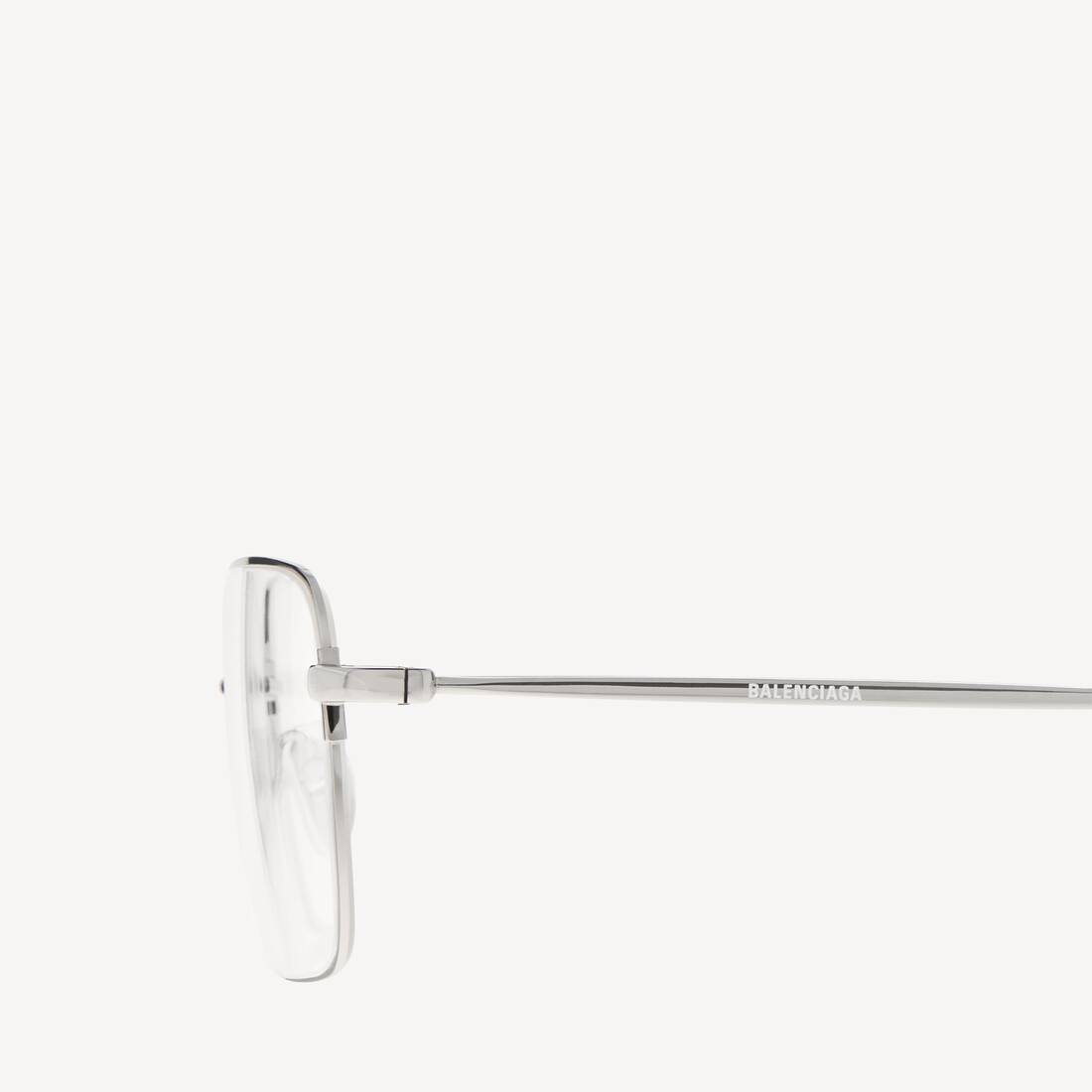 Invisible Rectangle サングラス で シルバー | Balenciaga JP
