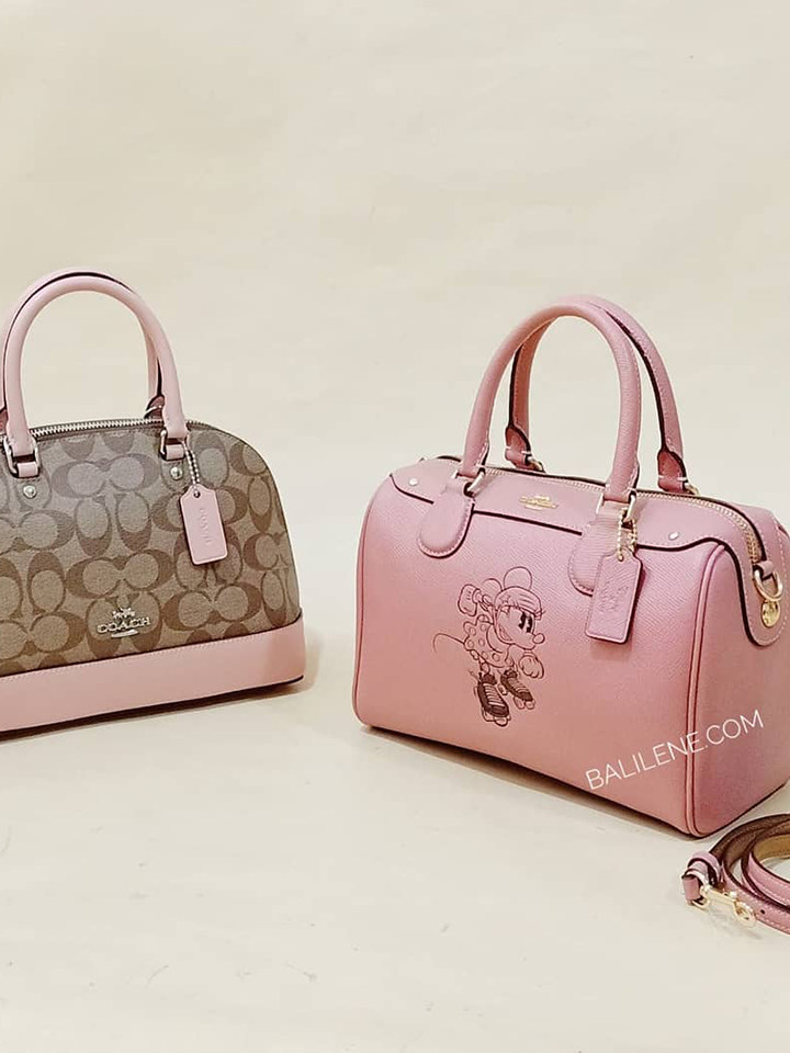 Coach Mini Bennett In Vintage Pink With Minni Mouse – Balilene