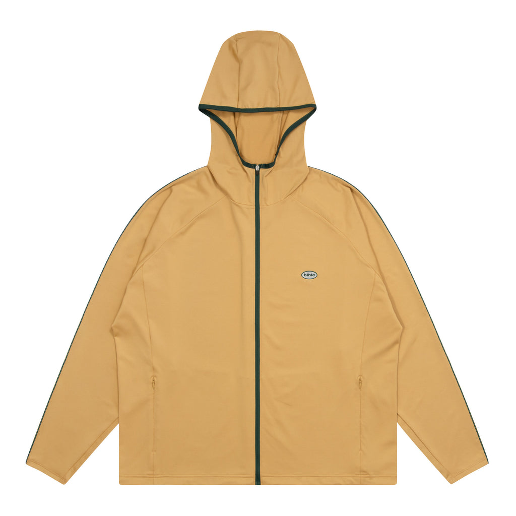 blhlc Oval Logo Hyperstretch Full Zip Jacket (beige) – ballaholic