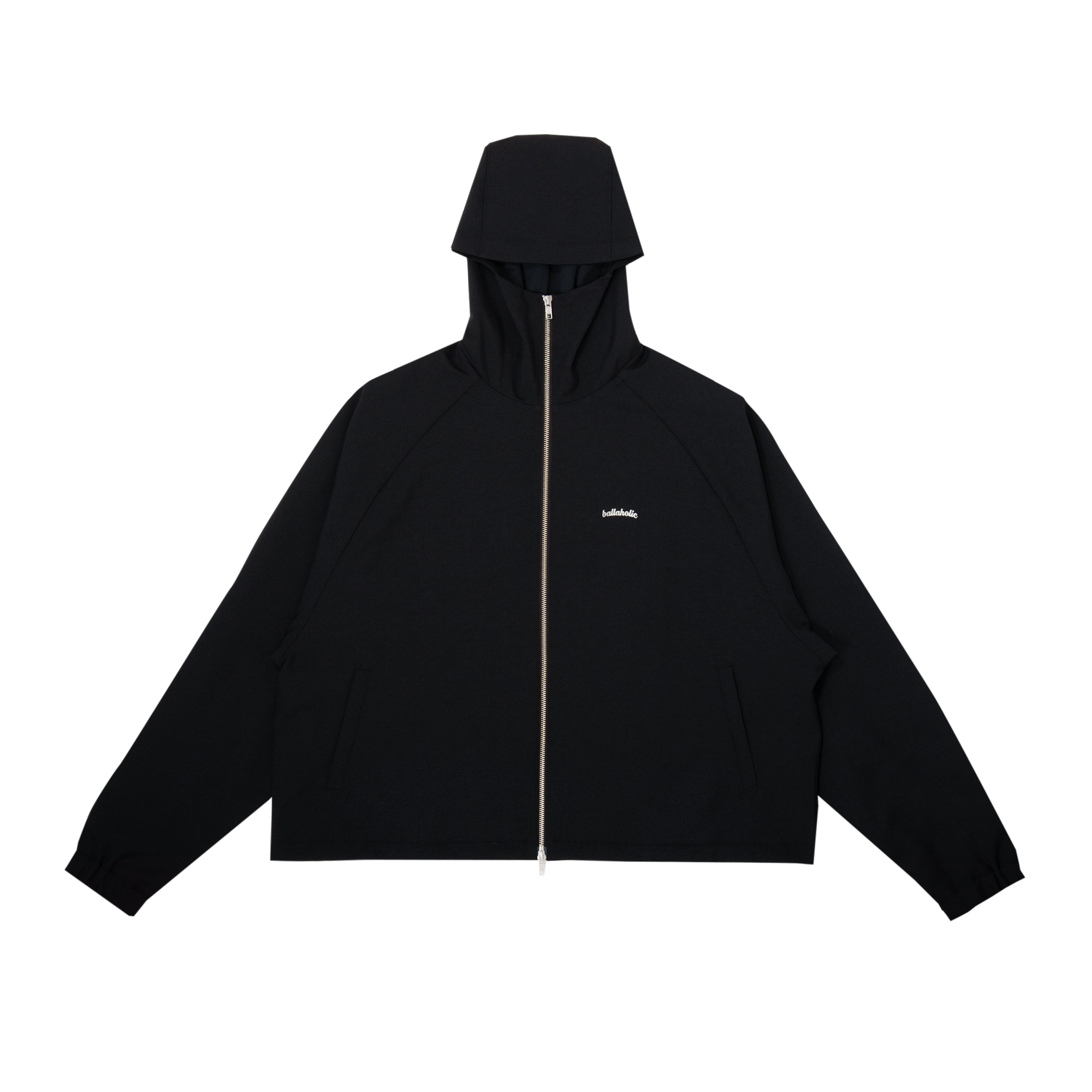 Shell Over Zip Parka (black) – ballaholicオンラインショップ