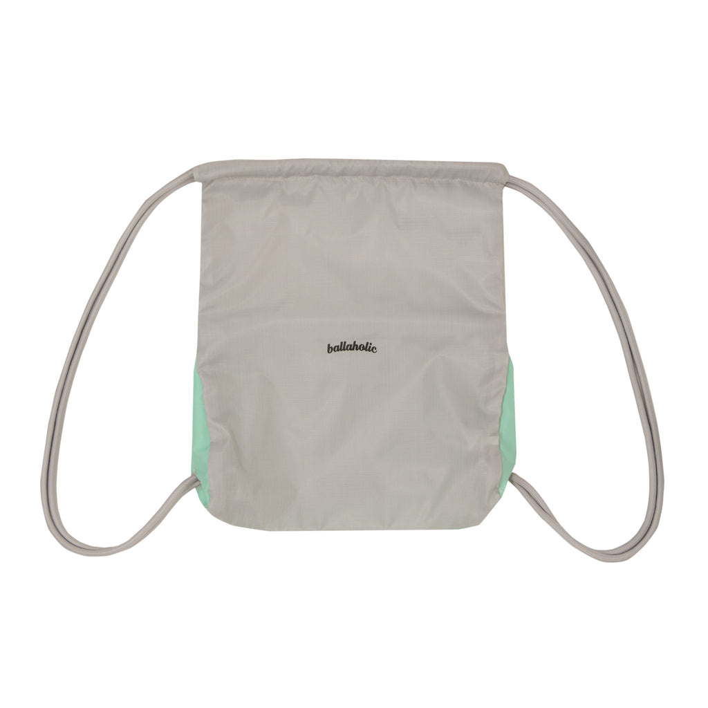 Logo Zip Pocket Gymsack (mist green) – ballaholicオンラインショップ