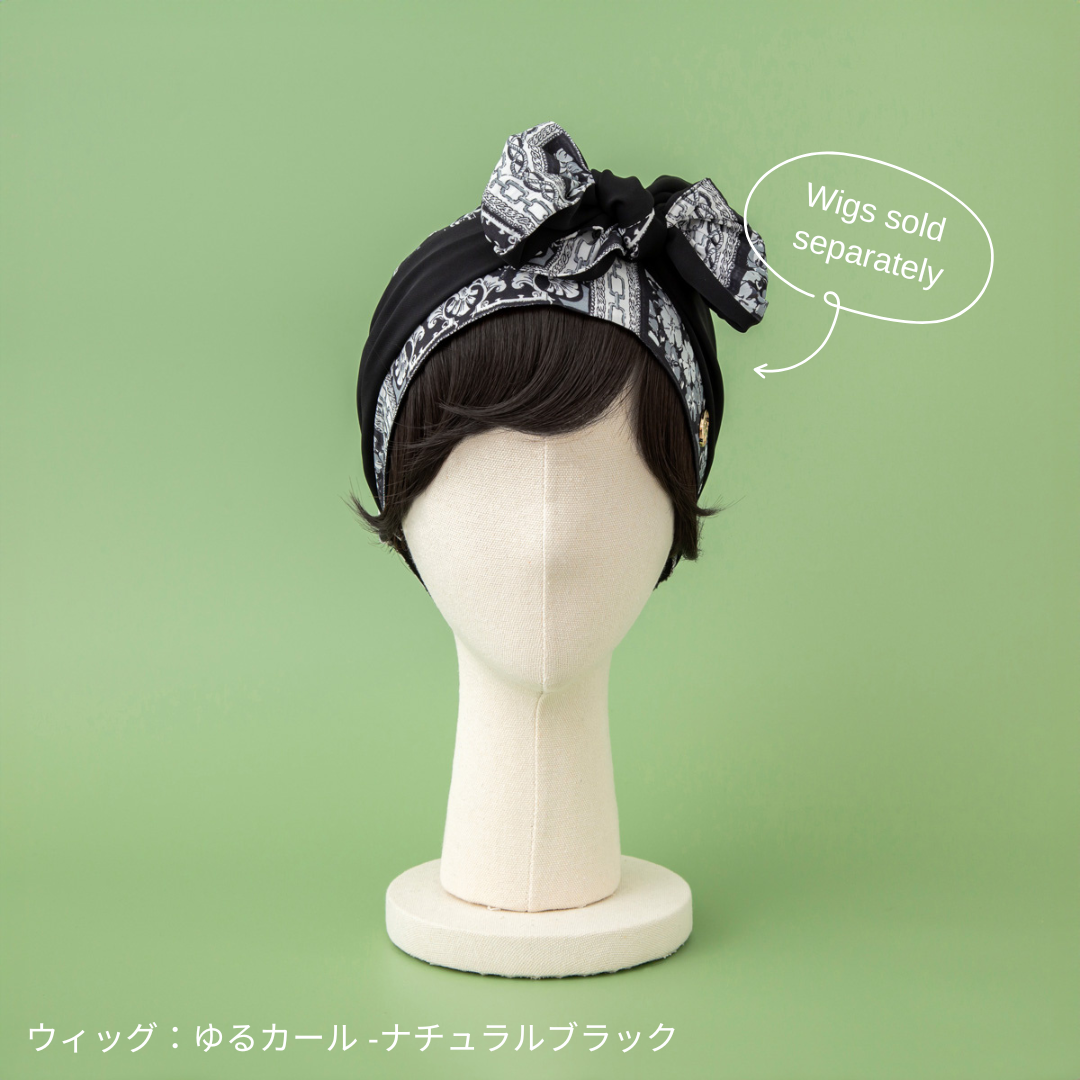 SCARF HAT (M) / Marine-Black – BAREN（バレン）
