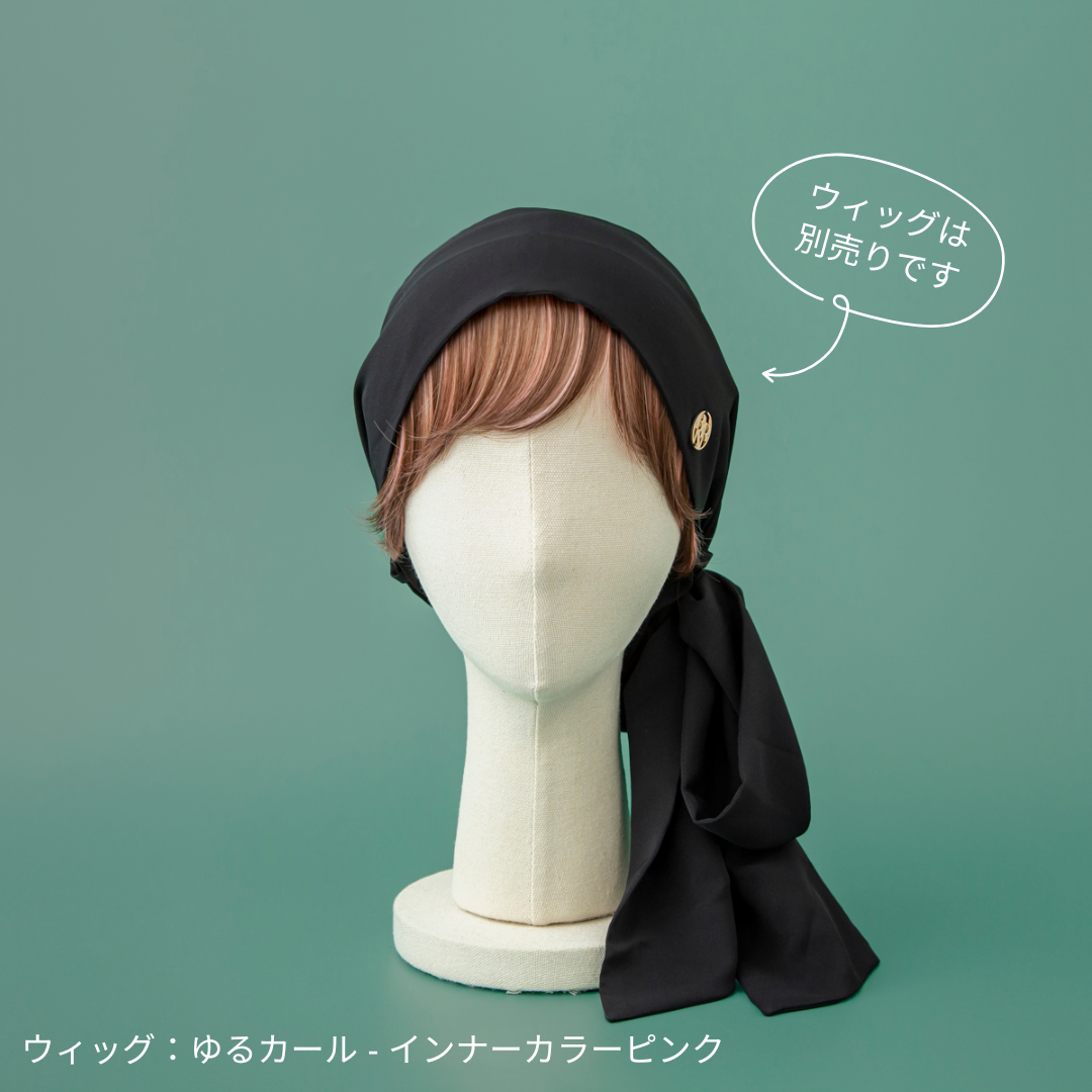 SCARF HAT (M) / Basic-Black – BAREN（バレン）