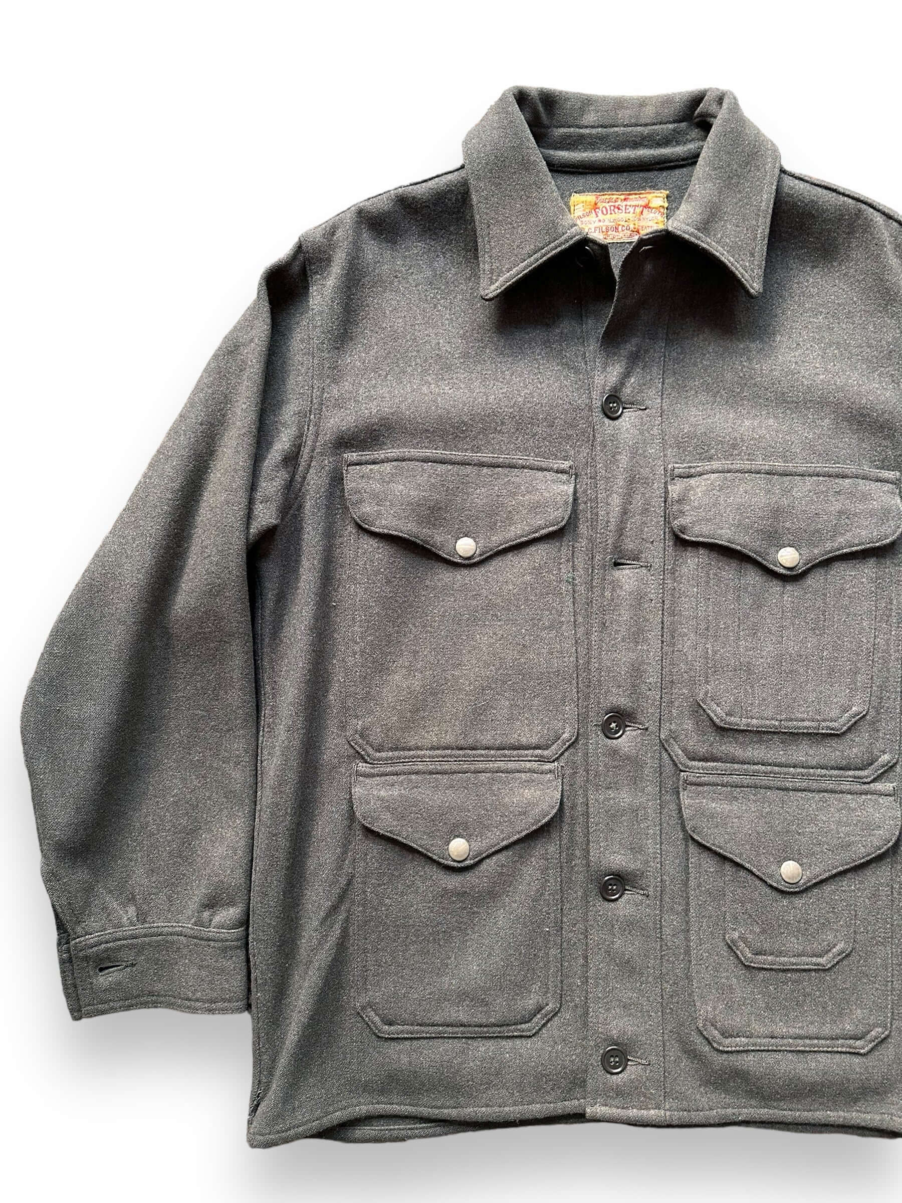 Vintage Union Made Forsett Filson Mackinaw Cruiser SZ 36 – The