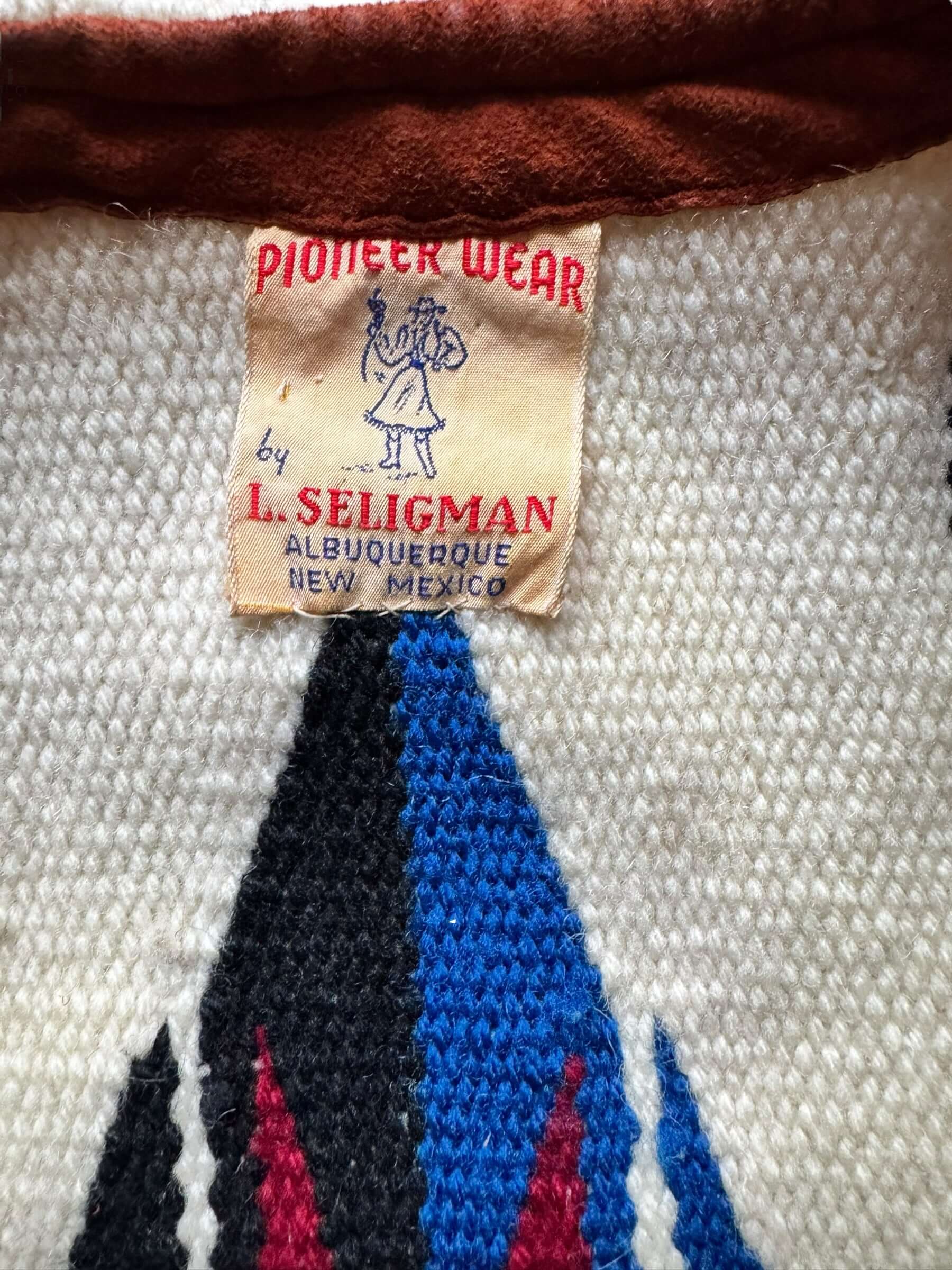 1930s Pioneer Wear Chimayo and Suede Vest S – The Barn Owl Vintage