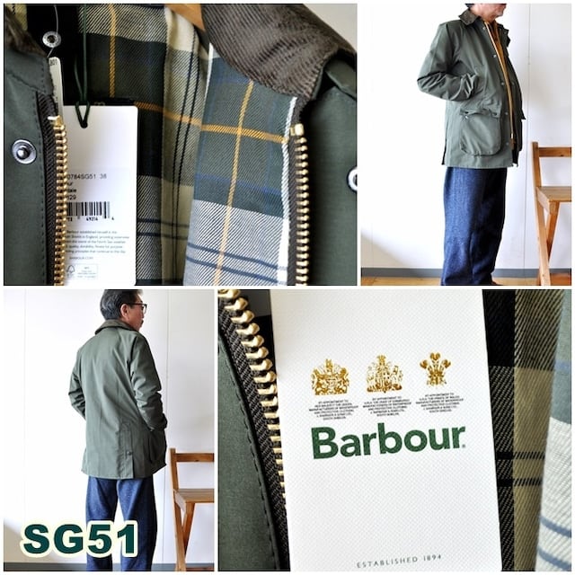 BARBOUR(バブアー) BEDALE SL ビデイルSL ノンワックス | bluelineshop