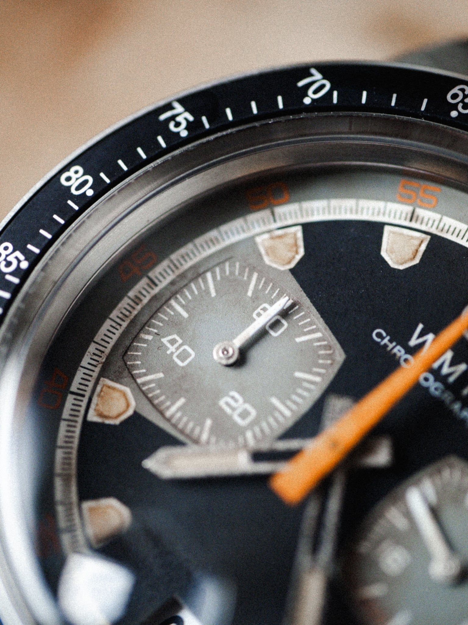 WMT HERITAGE Heavy Aged コレクションに、初のクロノグラフが登場です