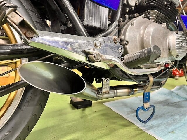 GSX250用 ゴキ ザリ イノカン3 オリジナル マフラー 25イノカン