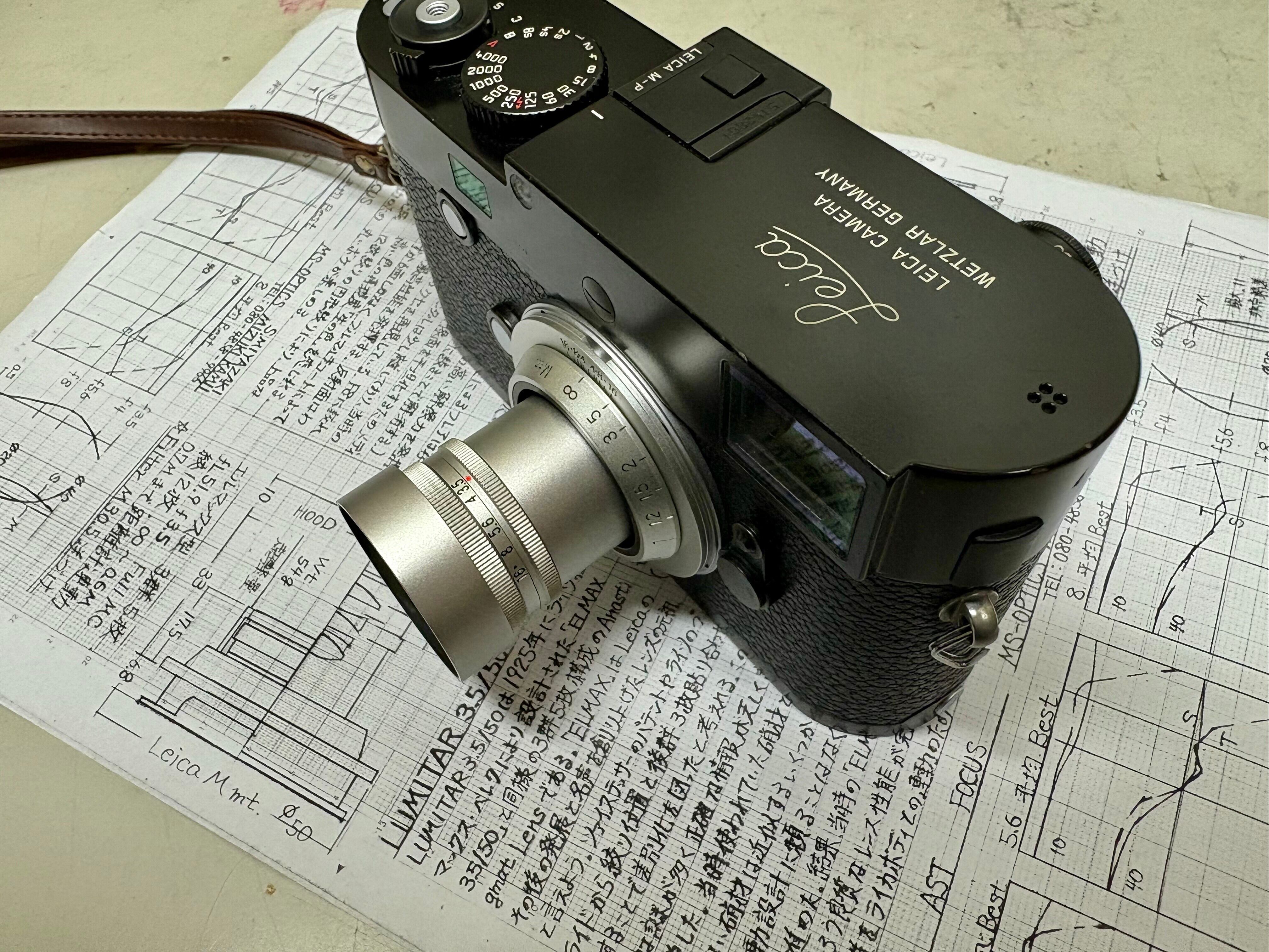 MS Optics (宮崎)ライカM用レンズ LUMITAR 3.5/50 Black | CG