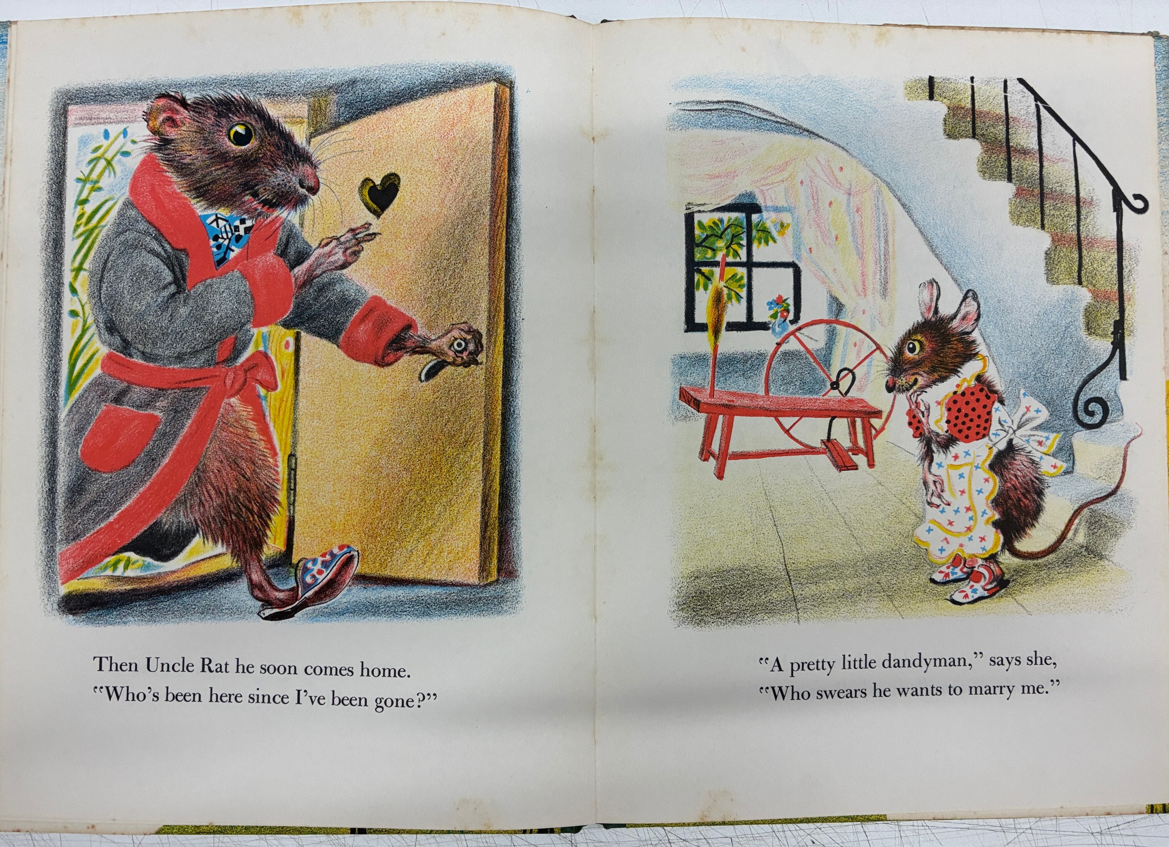 Feodor Rojankovsky（ロジャンコフスキー） Frog Went A-courtin' John