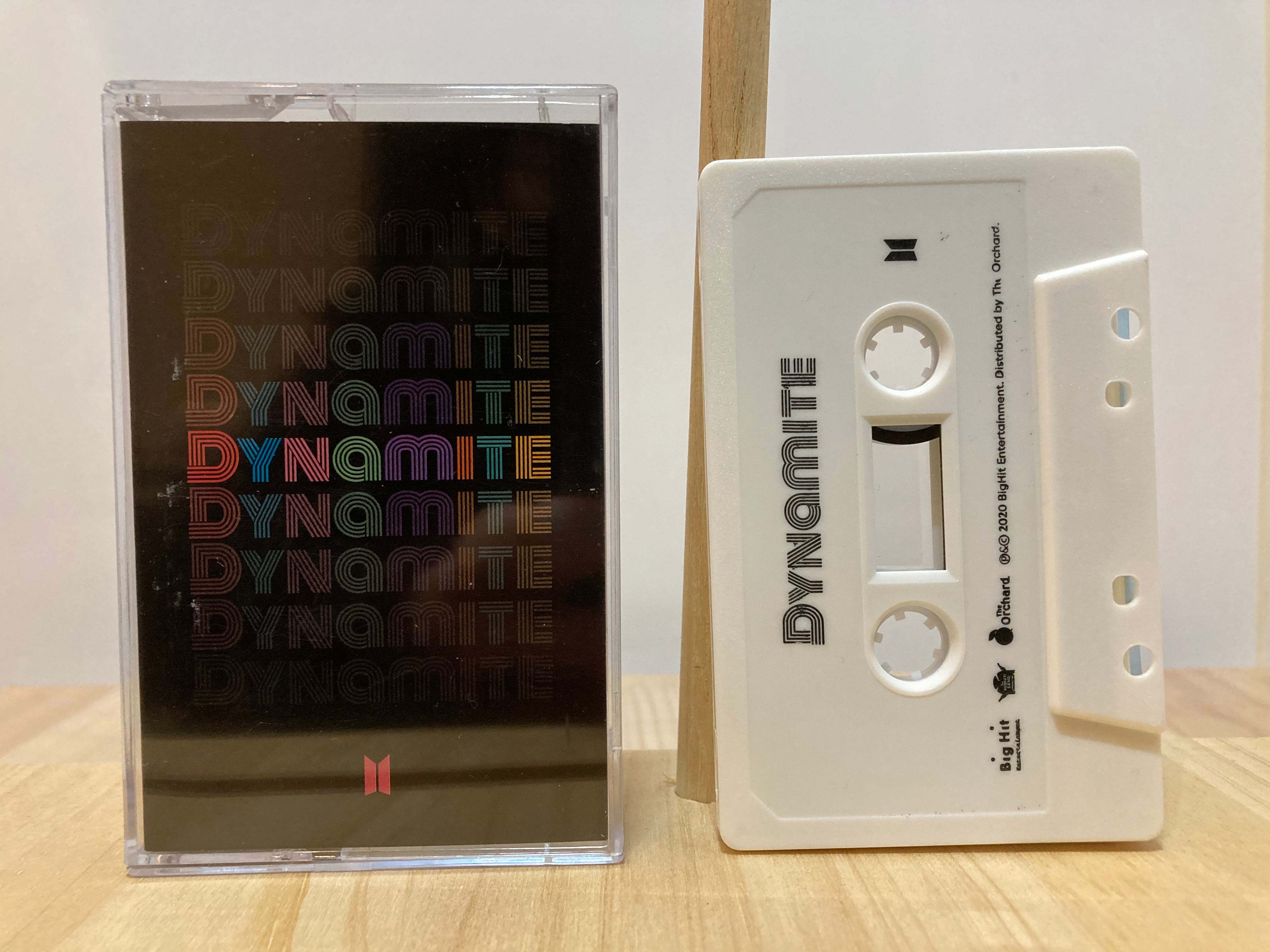 BTS レコード カセットテープ dynamite BTS レコード カセットテープ