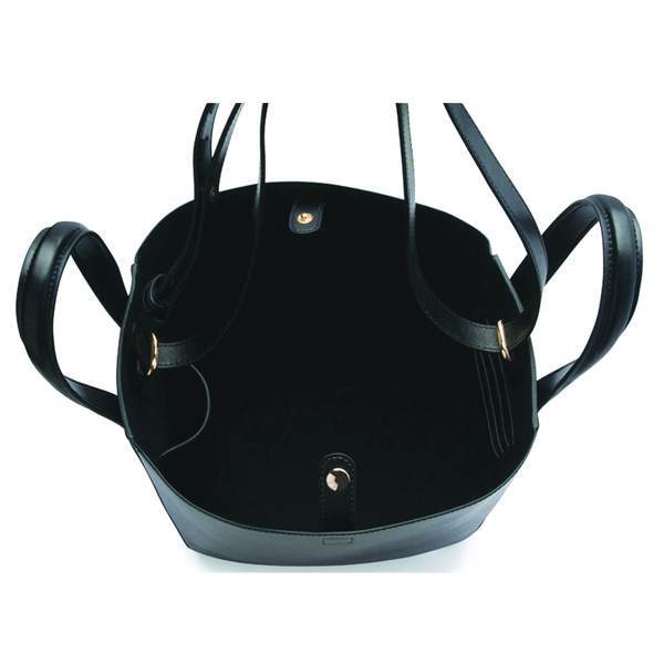 エックスニヒロ(X NIHILO) レザートートバケットバッグ 「Eight Mini