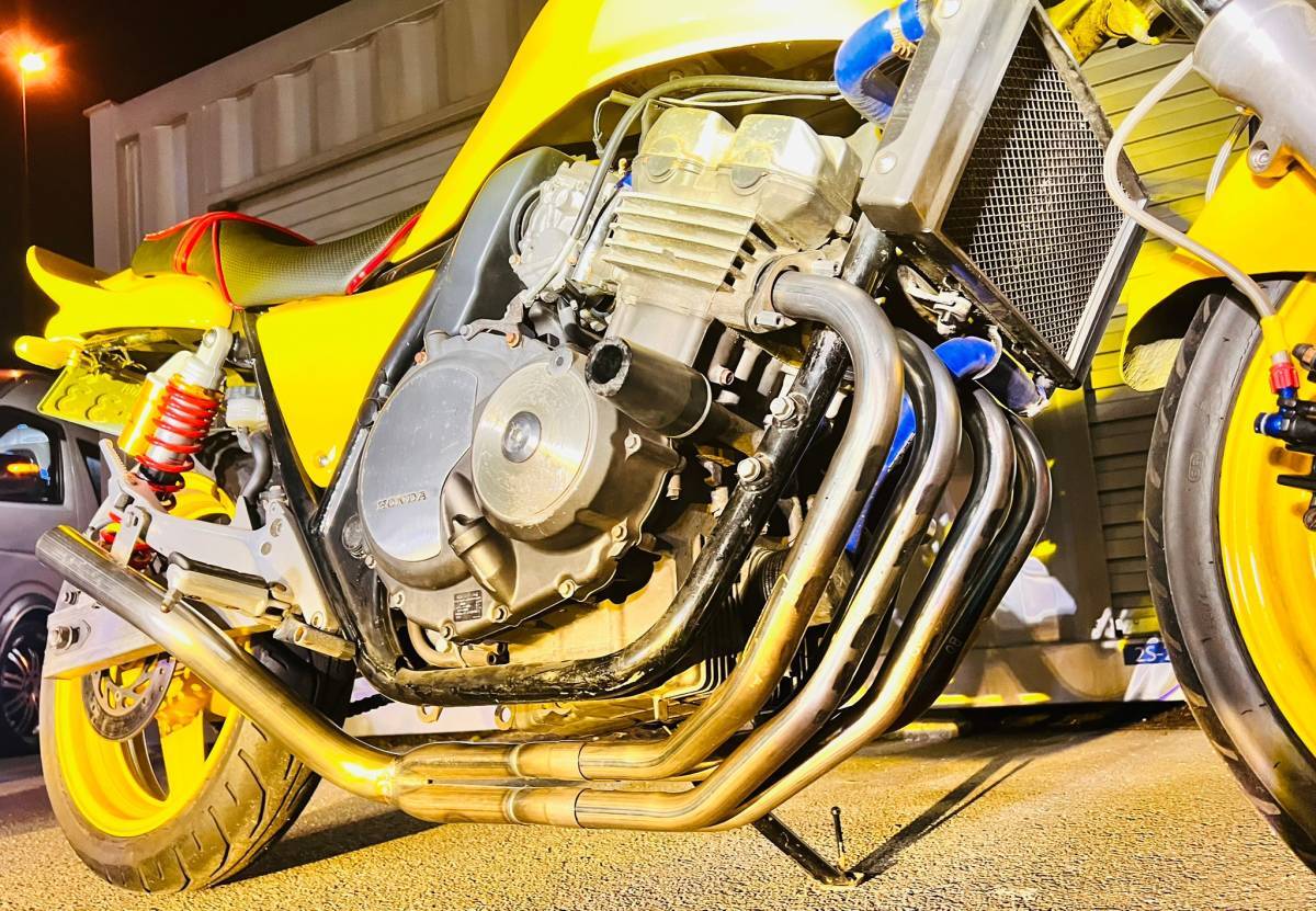 CB400SF NC31 飛燕 スタンダード 4-2-1 オリジナルマフラー 耐熱