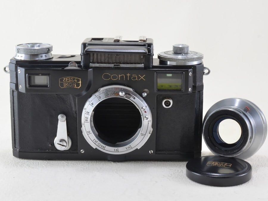 フィルムカメラ Contax IIIa / Carl Zeiss Sonnar 50mm f2 Contax III