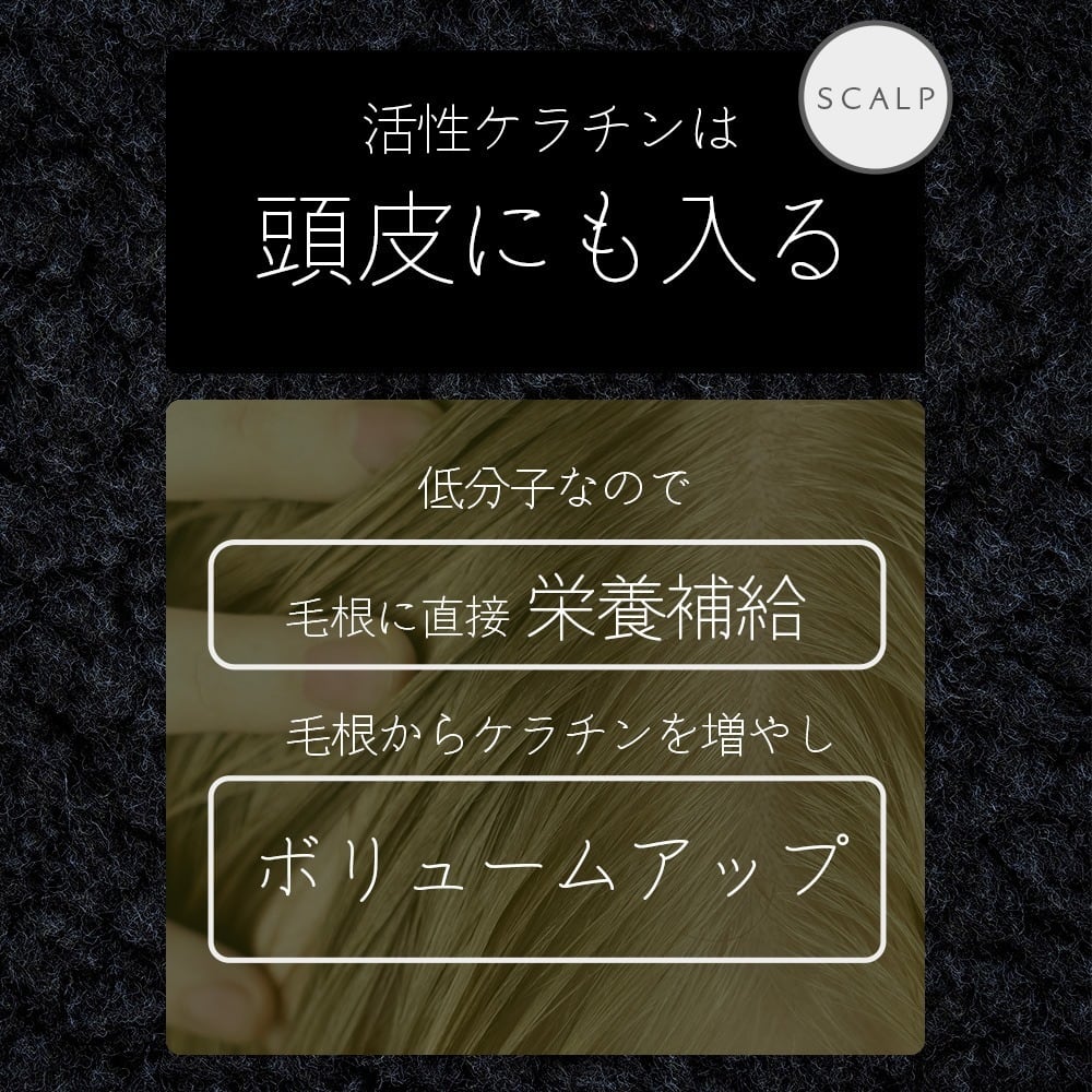 EASE BLACK Keratin Shampoo』白髪予防ケラチンシャンプー EASE