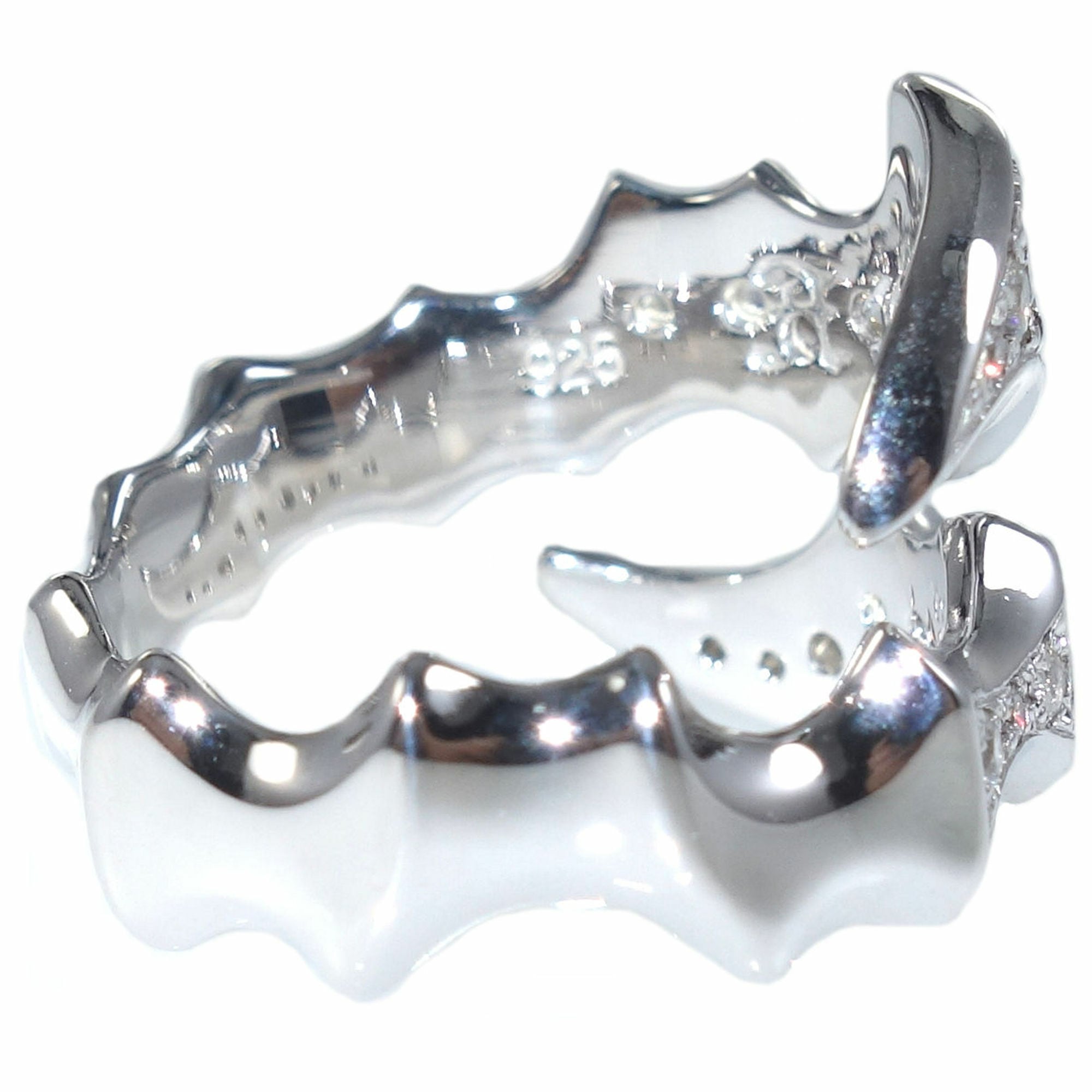 ルシフェルウイングリングPAVE ACSR0006 Lucifer Wing Ring PAVE