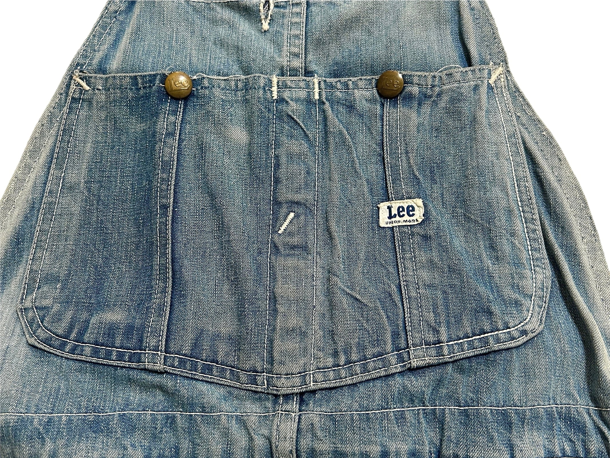 ロングL 50s Lee 91-SB ローバック JELT DENIM デニム オーバーオール