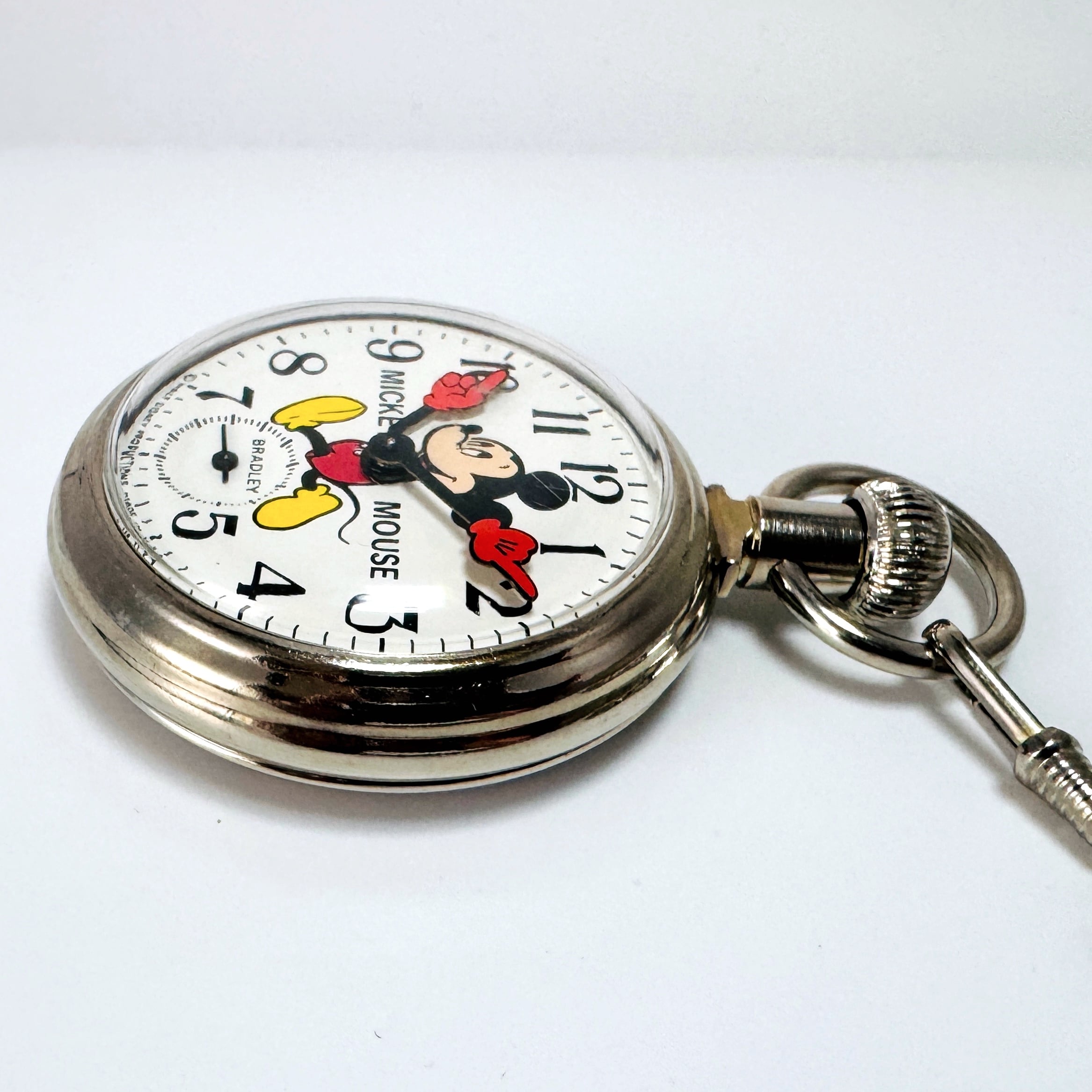 ブラッドレイ/BRADLEY【ミッキーマウス】/手巻き 1970年代/オリジナル