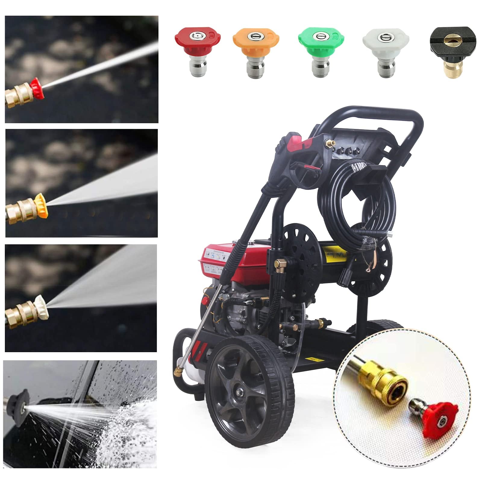 エンジン高圧洗浄機 ガソリン燃料 強力エンジン式高圧洗浄機 7.0HP