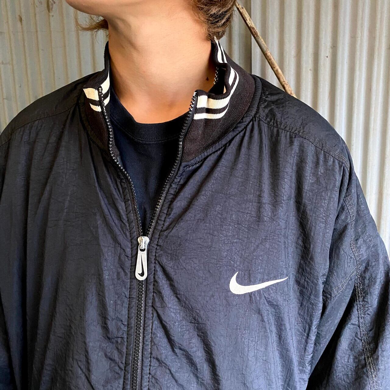 ビッグサイズ 90年代〜00年代前半 NIKE ナイキ ハーフジップ ビッグス
