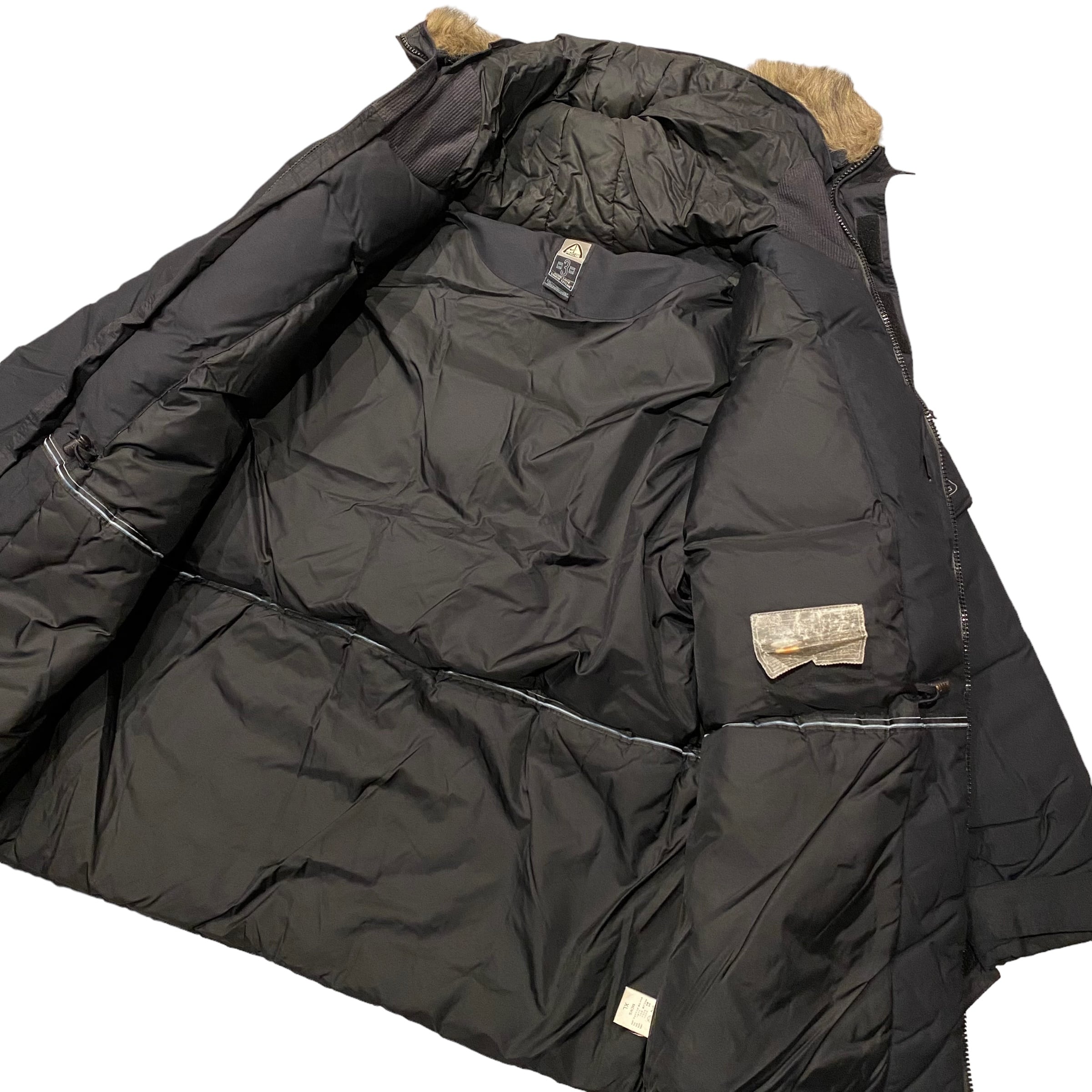 90's NIKE ACG Outer Layer 3 Down Jacket Black XL / ナイキACG