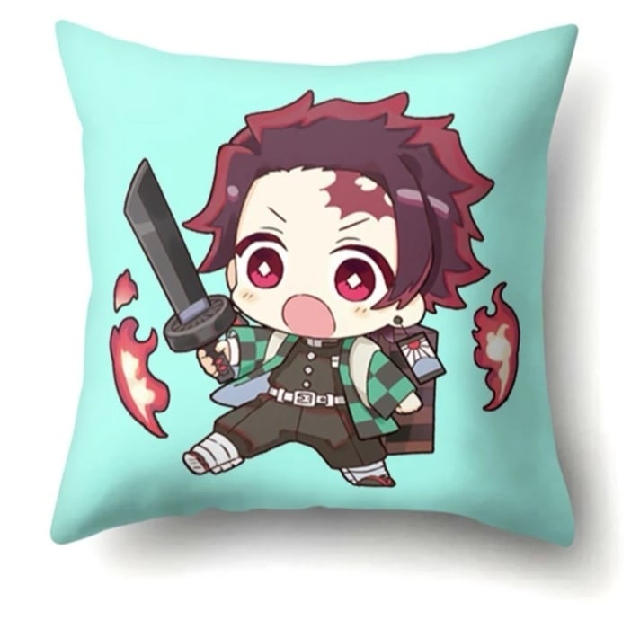 鬼滅の刃】 クッションカバー【竈門炭治郎（かまどたんじろう