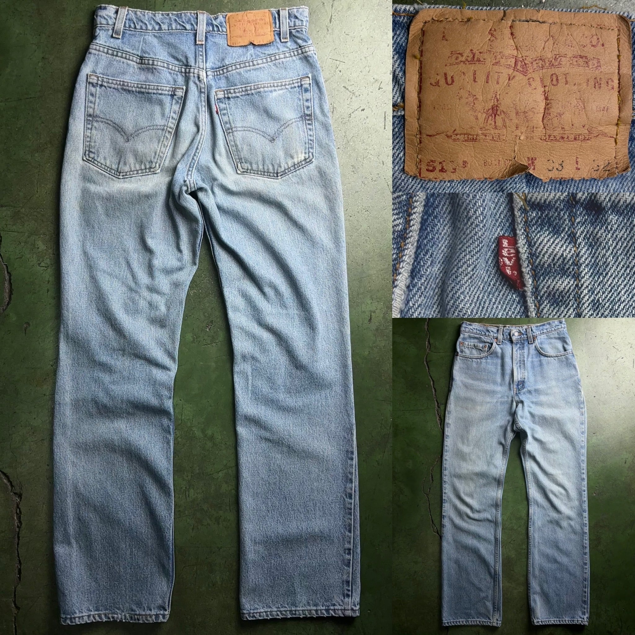 90's~00's Levi's 517 Bootcut Denim Pants USA製 W30.5 90年代