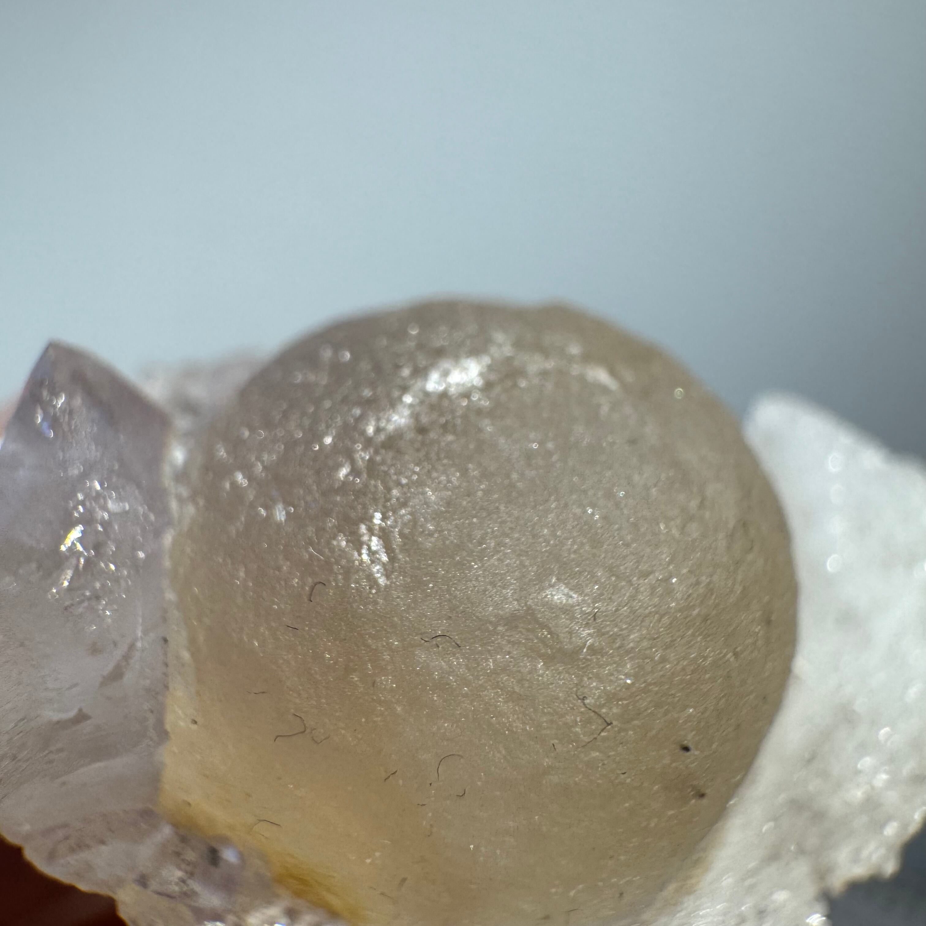 ポンデリングフローライト母岩付き＊ブドウ状蛍石原石＊251003＊天然石