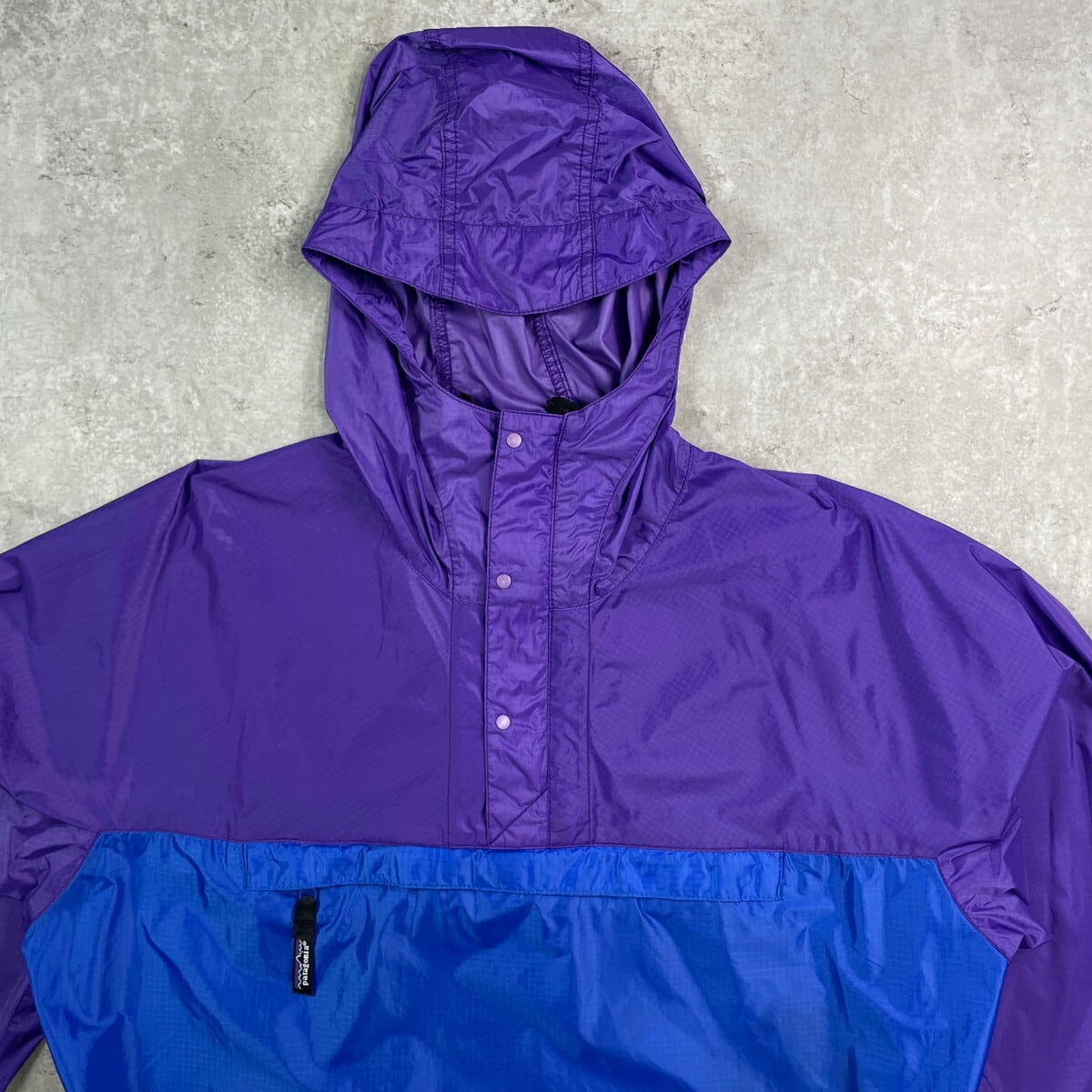 90年代 patagonia パタゴニア フェザーウェイトシェルプルオーバー