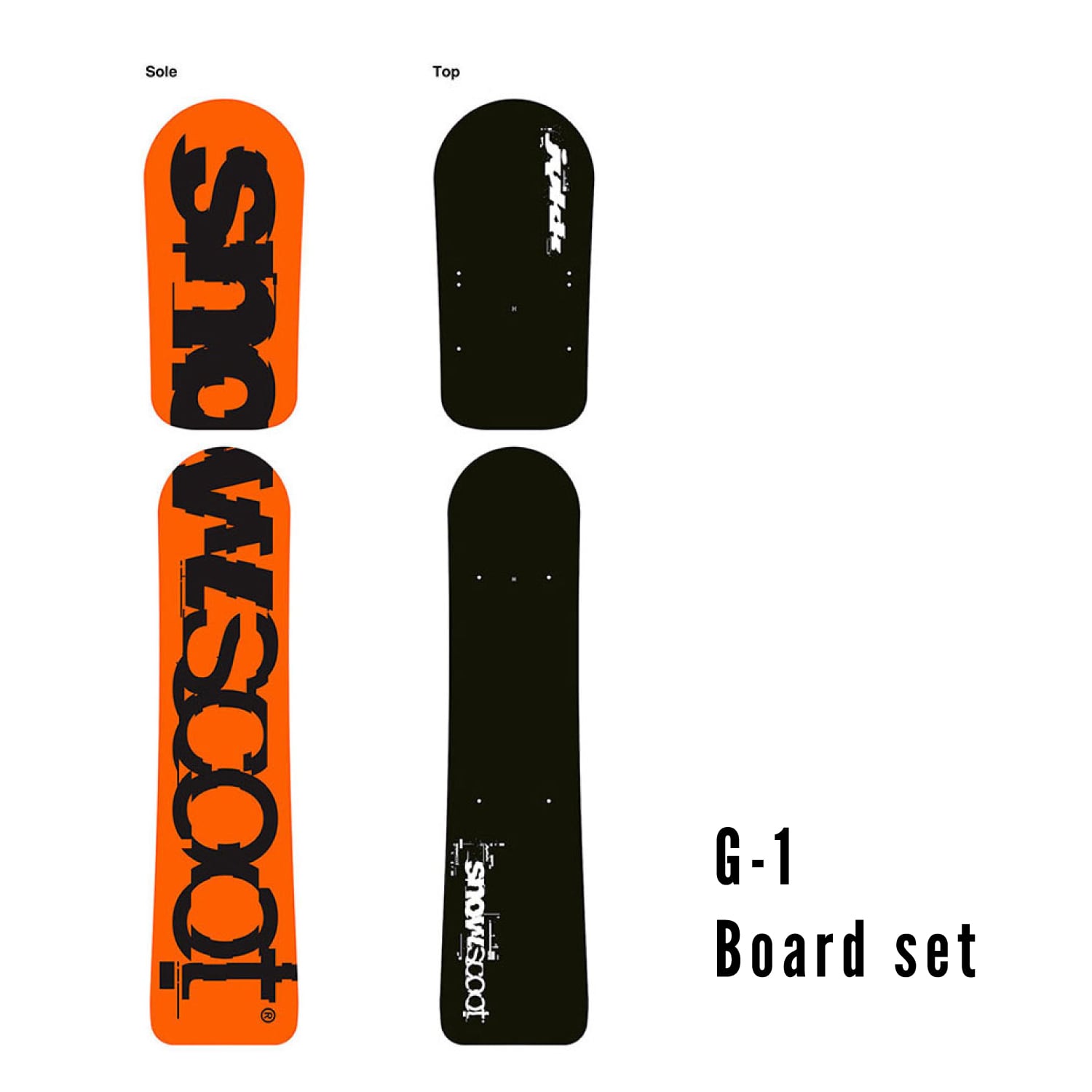 JykK SNOWSCOOT ONE-D Glitch | 我満商会オンラインストア | Snowscoot