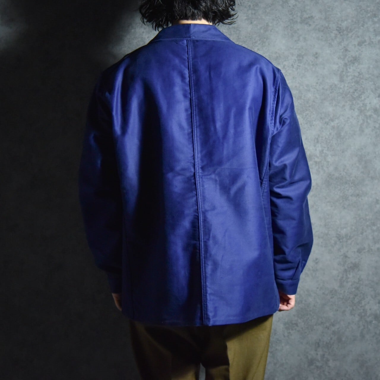 DEAD STOCK】60s French Work Vintage Moleskin Coverall Jacket