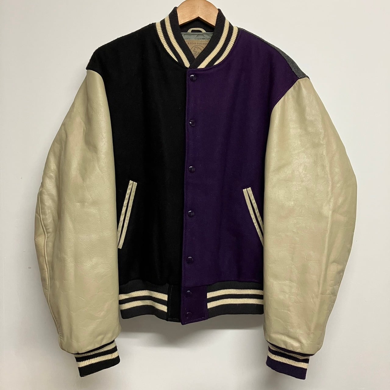 90's Golden Bear ゴールデンベア クレイジー マルチ レザー 切替