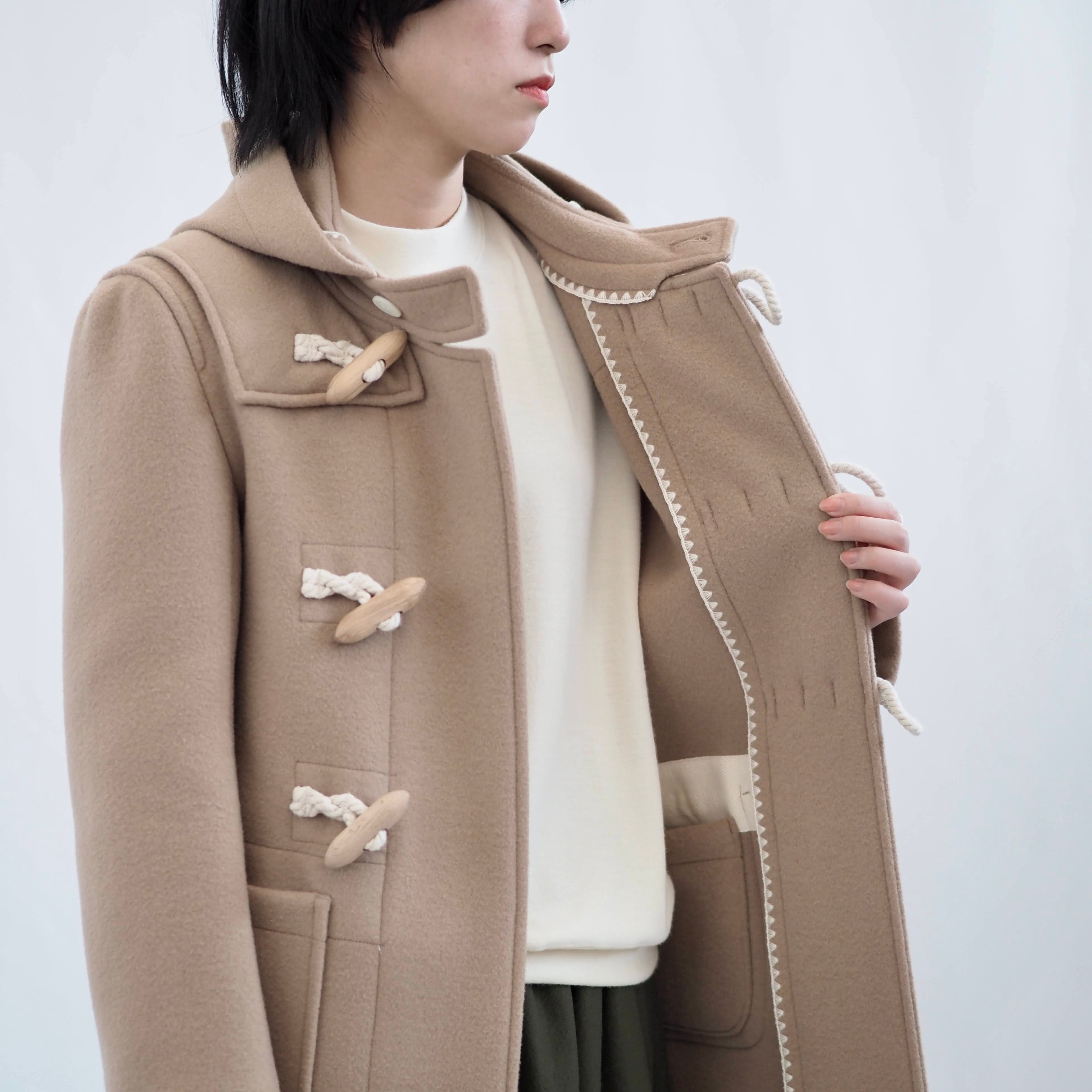 ハマグリコート0.7 ベージュ 尾州 ダッフルコート | blanket