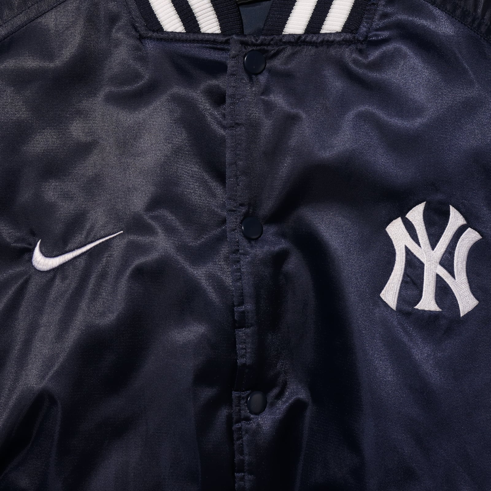 美品 Yankees L NIKE スタジャン ジャケット ナイキ ヤンキース | エン
