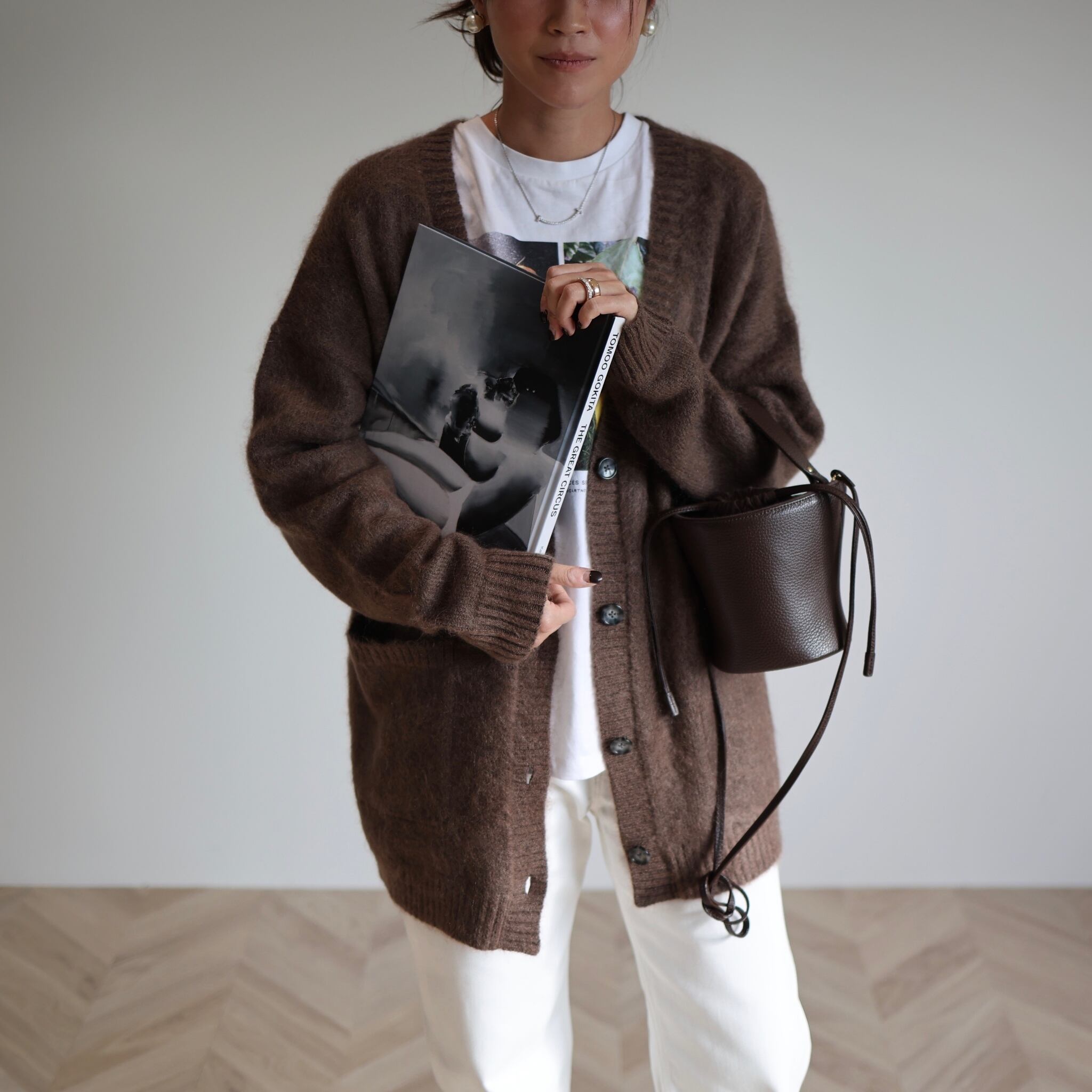 Pottery Bag/CHOCOLATE | ayako