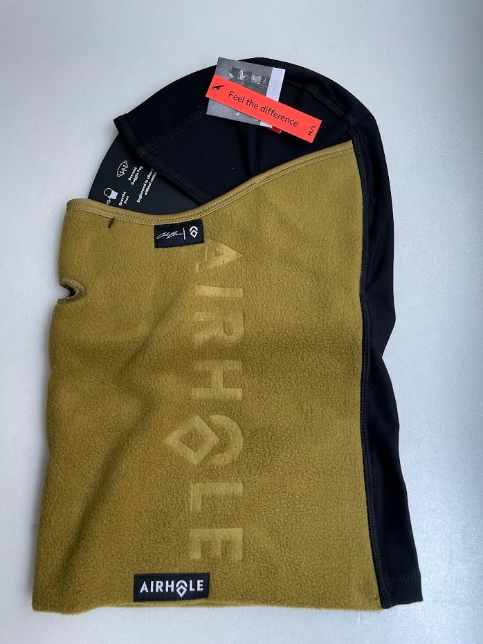 AIRHOLE】 BALACLAVA COMBO MICROFLEECE CRIS BROWN バラクラバ